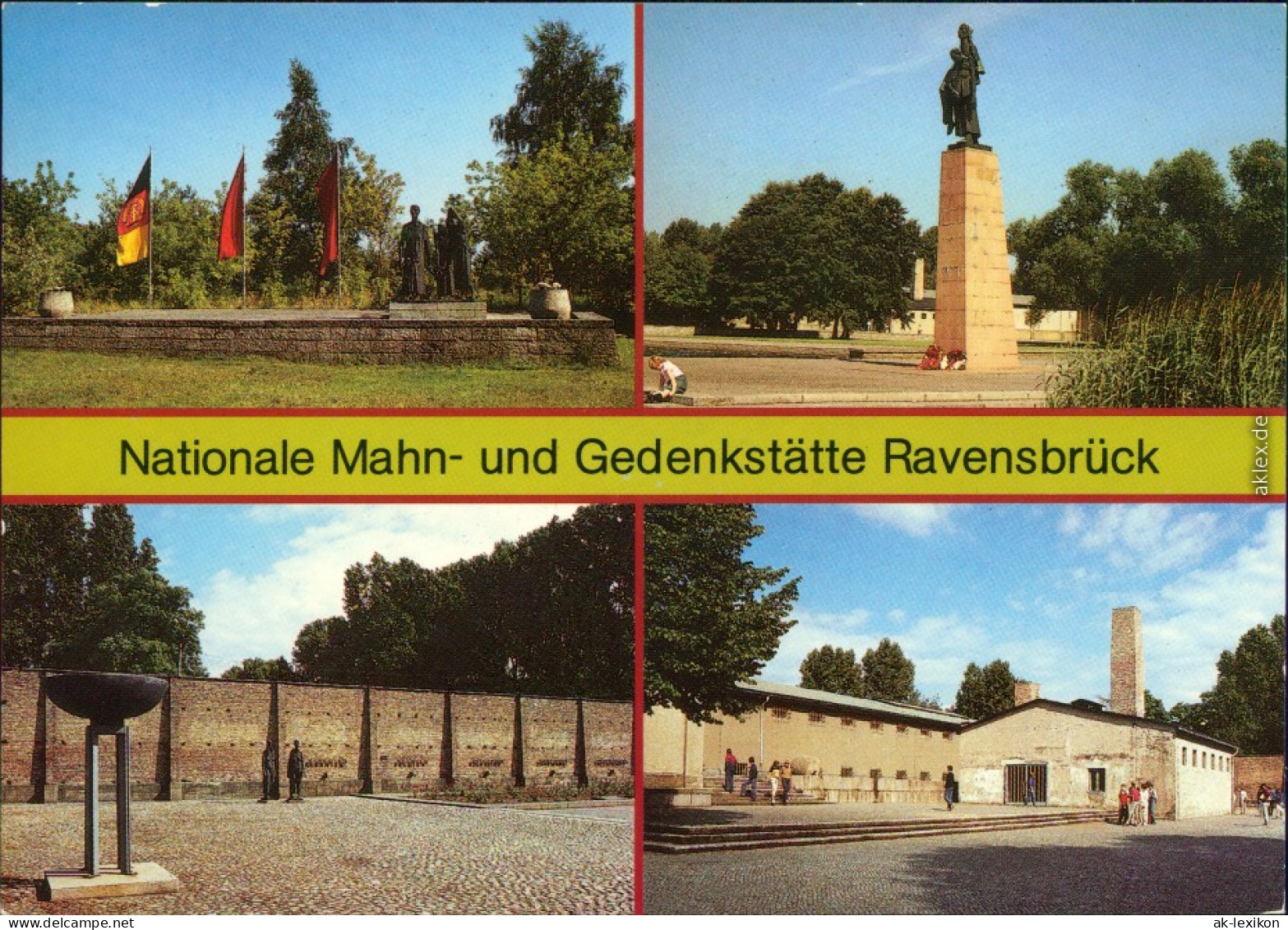 Fürstenberg/Havel Müttergruppe, Mahn- Und Gedenkstätte 4 Bild 1987 - Fuerstenberg