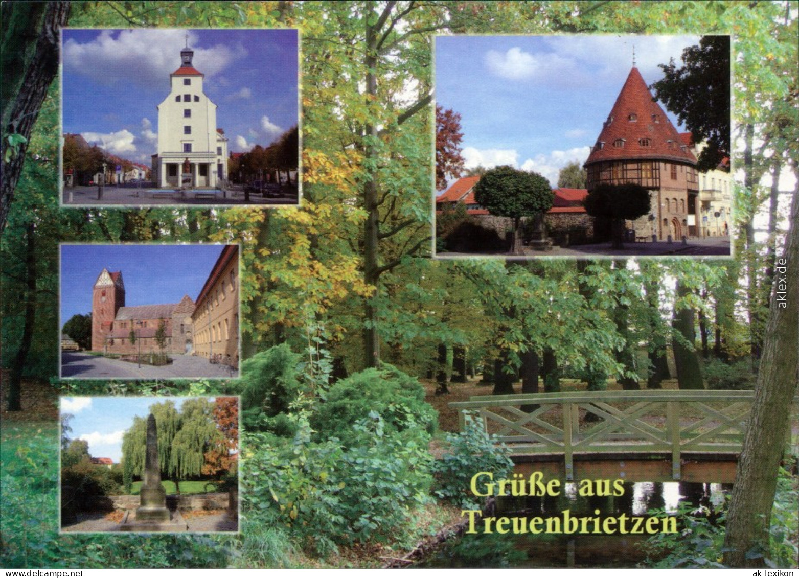 Treuenbrietzen Rathaus Mit Sabinchenbrunnen, Heimatmuseum,   1995 - Treuenbrietzen