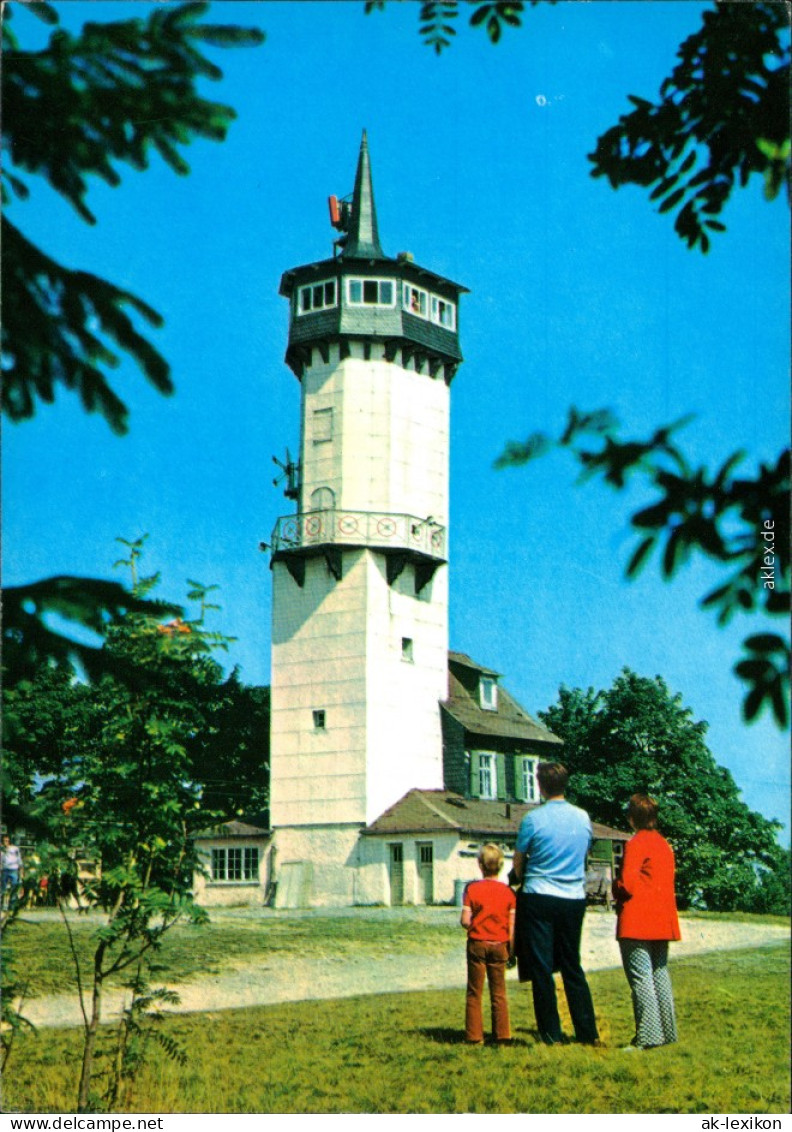 Ansichtskarte Oberweißbach Fröbelturm 1974 - Oberweissbach