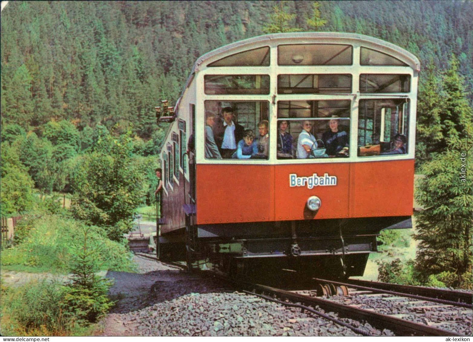 Lichtenhain&#47;Bergbahn-Oberweißbach Oberweißbacher Bergbahn 1973 - Lichtenhain