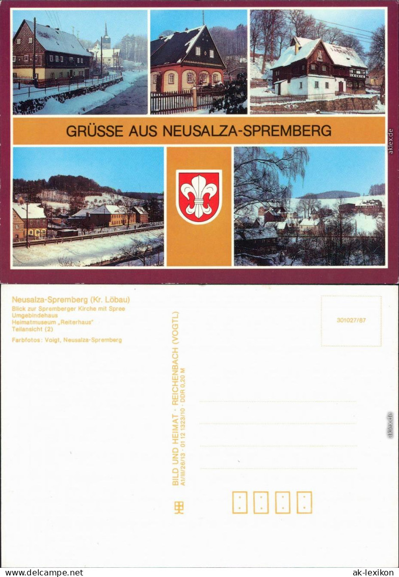Neusalza-Spremberg Nowosólc Kirche, Spree, Umgebindehaus, Heimatmuseum  1987 - Neusalza-Spremberg