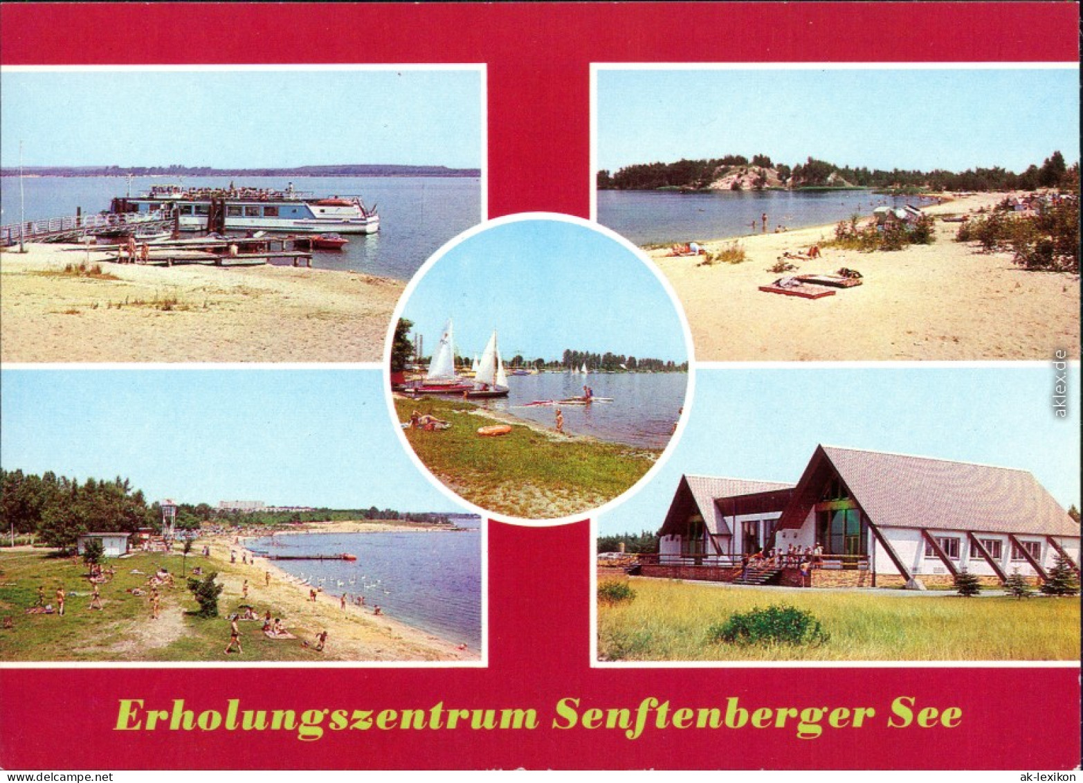 Senftenberg (Niederlausitz) Erholungszentrum Senftenberger See: Strand 1984 - Senftenberg
