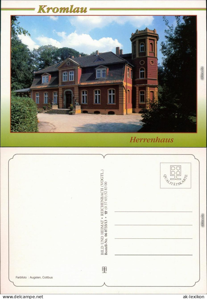 Kromlau-Gablenz (Oberlausitz) Kromola Jab&#322;o&#324;c Herrenhaus 1995 - Kromlau Kromola