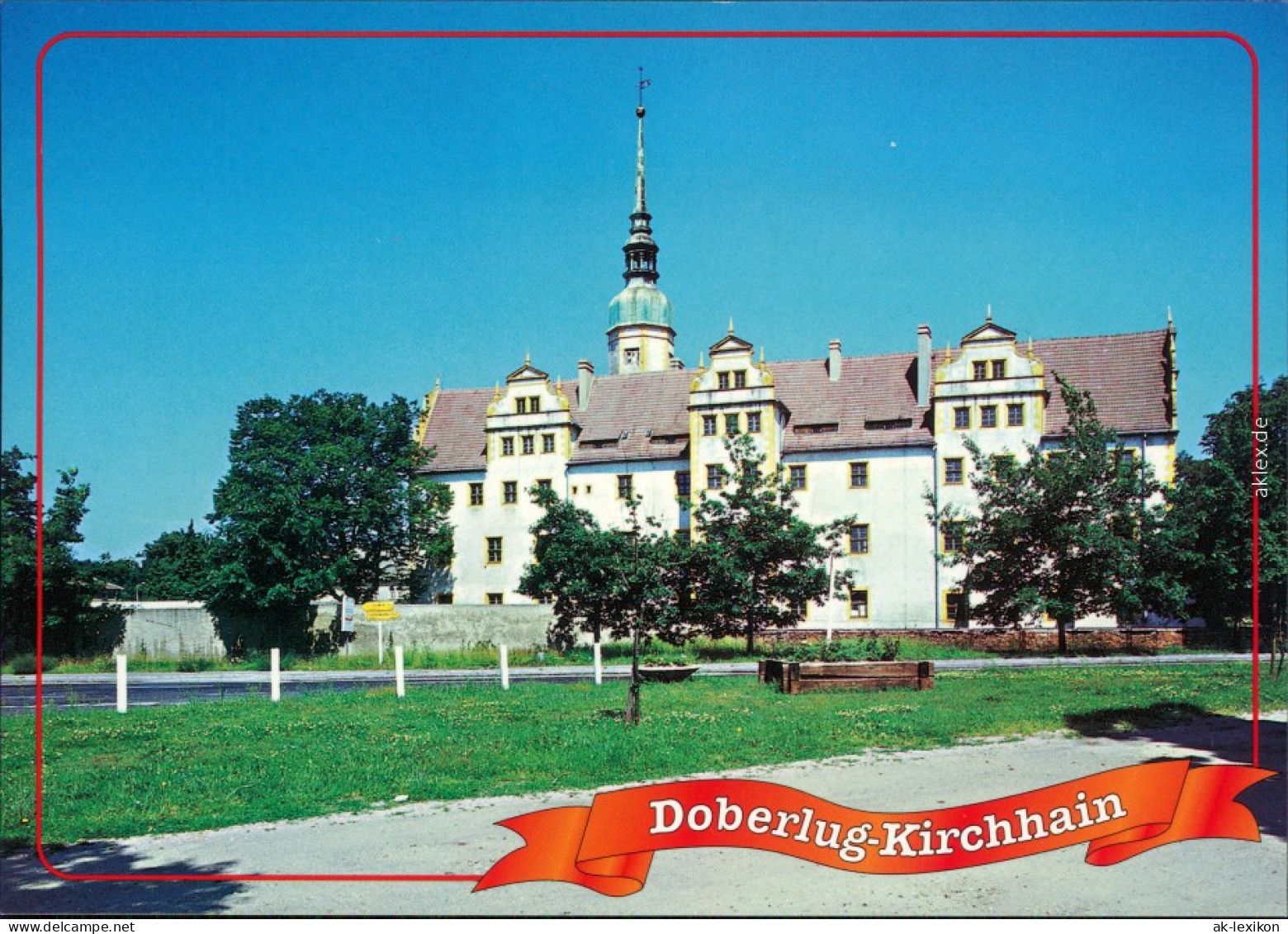 Ansichtskarte Doberlug-Kirchhain Dobrilugk (bis 1937) Schloss
 1995 - Doberlug-Kirchhain