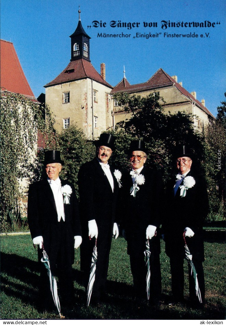 Finsterwalde Grabin Die Sänger Von Finsterwalde Mit Schloss 1996 - Finsterwalde
