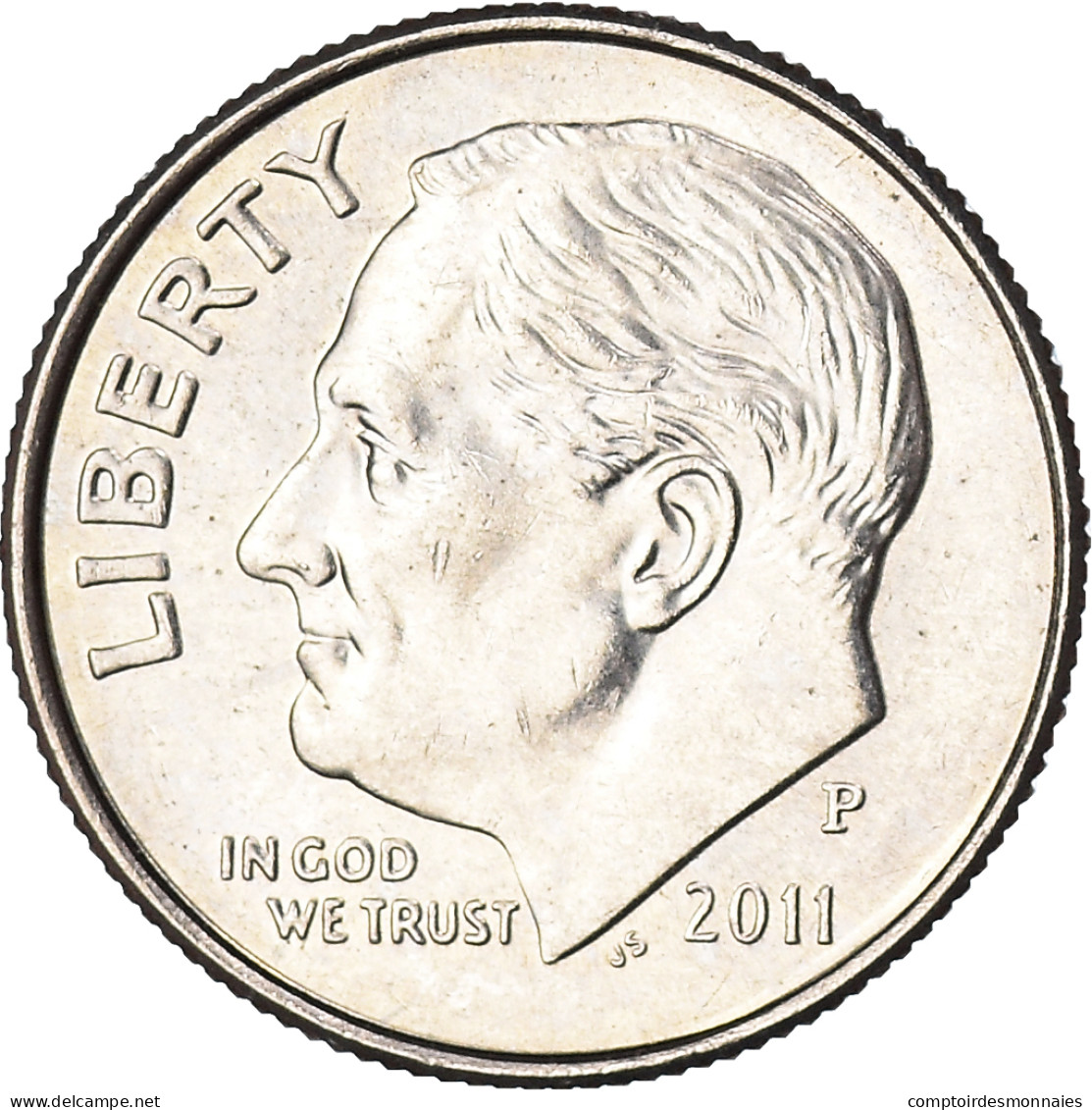 Monnaie, États-Unis, Dime, 2011 - 1946-...: Roosevelt