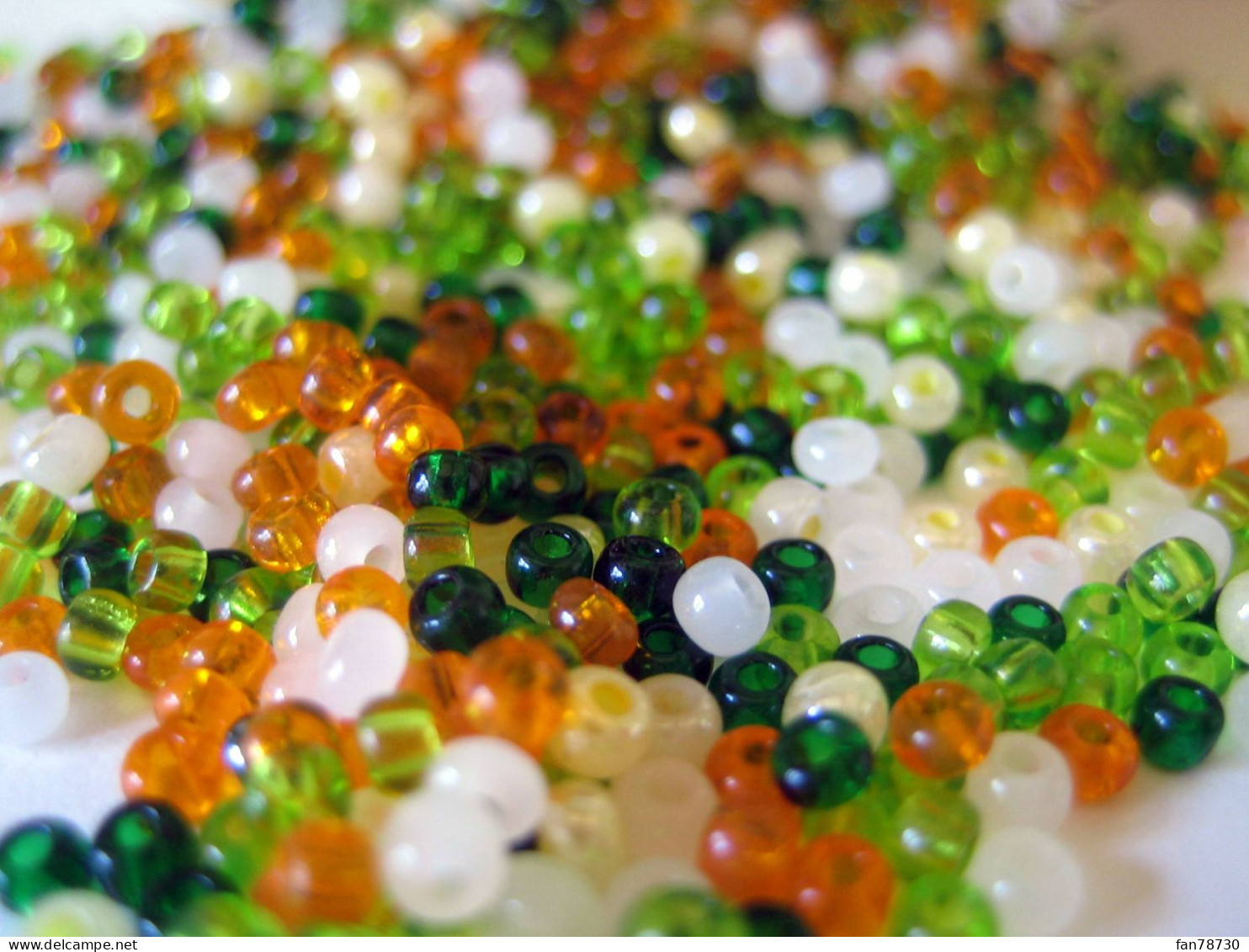 Perles De Rocailles X 60gr, Diamètre 2mm, Coloris Du Printemps - Frais Du Site Déduits - Perles