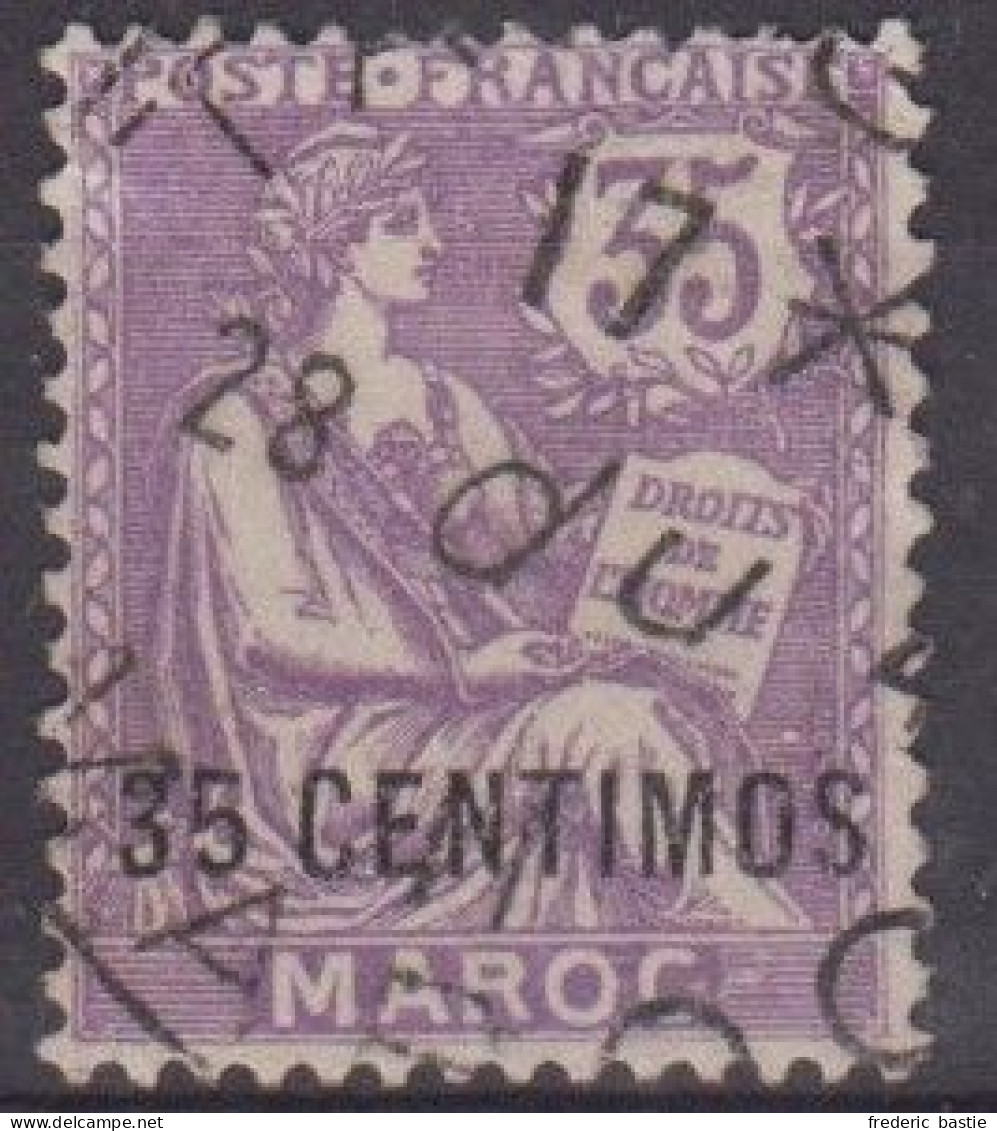 MAROC  - N°  24 Oblitéré - Cote : 27 € - Used Stamps