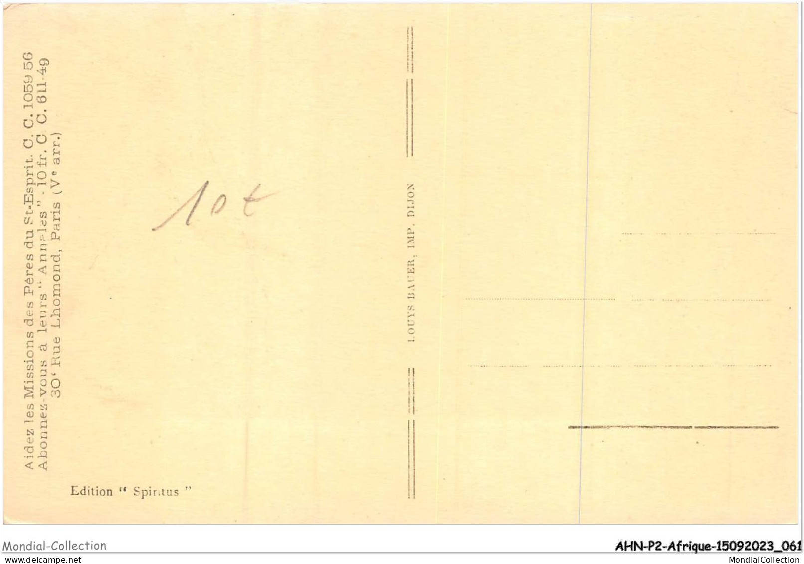 AHNP2-0158 - AFRIQUE - SOUDAN - Afrique Orientale - Rite De Confession  - Sammlungen & Sammellose