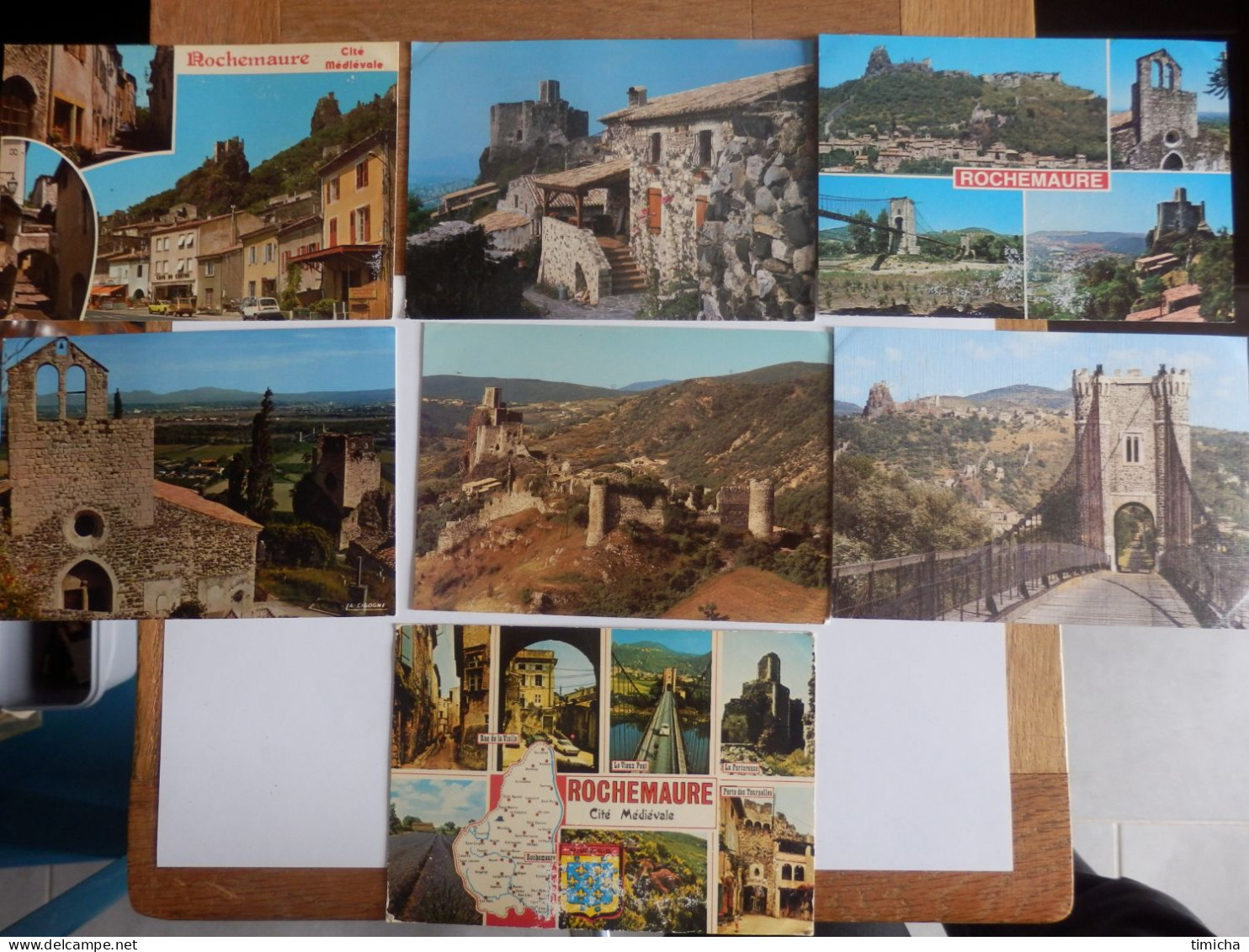 (33)    Collection De 14 Cartes De ROCHEMAURE - Rochemaure