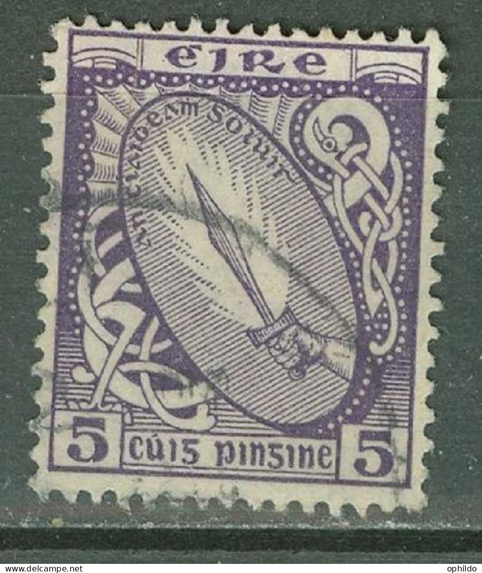 Irlande 47 Ob TB Filigrane Se Cote 14 Euro - Usati