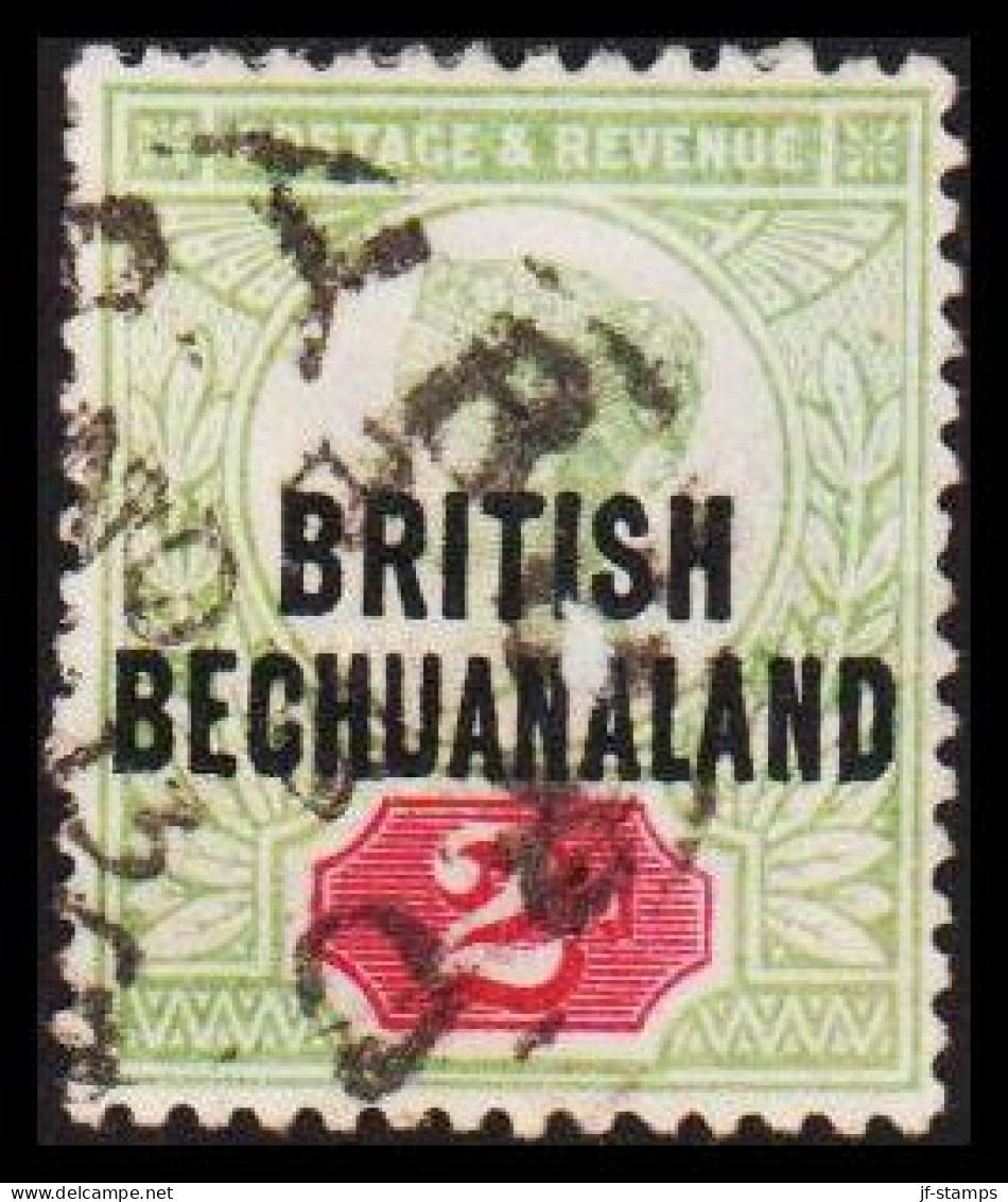 1891. BECHUANALAND. BRITISH BECHUANALAND 2 D Victoria. Interesting Cancel. (MICHEL 41) - JF542518 - 1885-1964 Protectoraat Van Bechuanaland