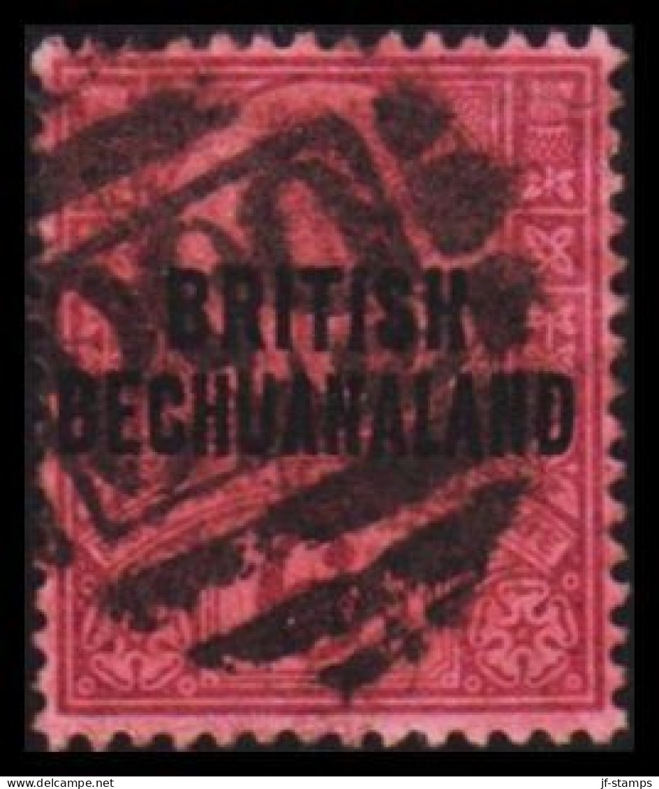 1891. BECHUANALAND. BRITISH BECHUANALAND 6 D Victoria. Interesting Cancel. (MICHEL 43) - JF542520 - 1885-1964 Bechuanaland Protectorate