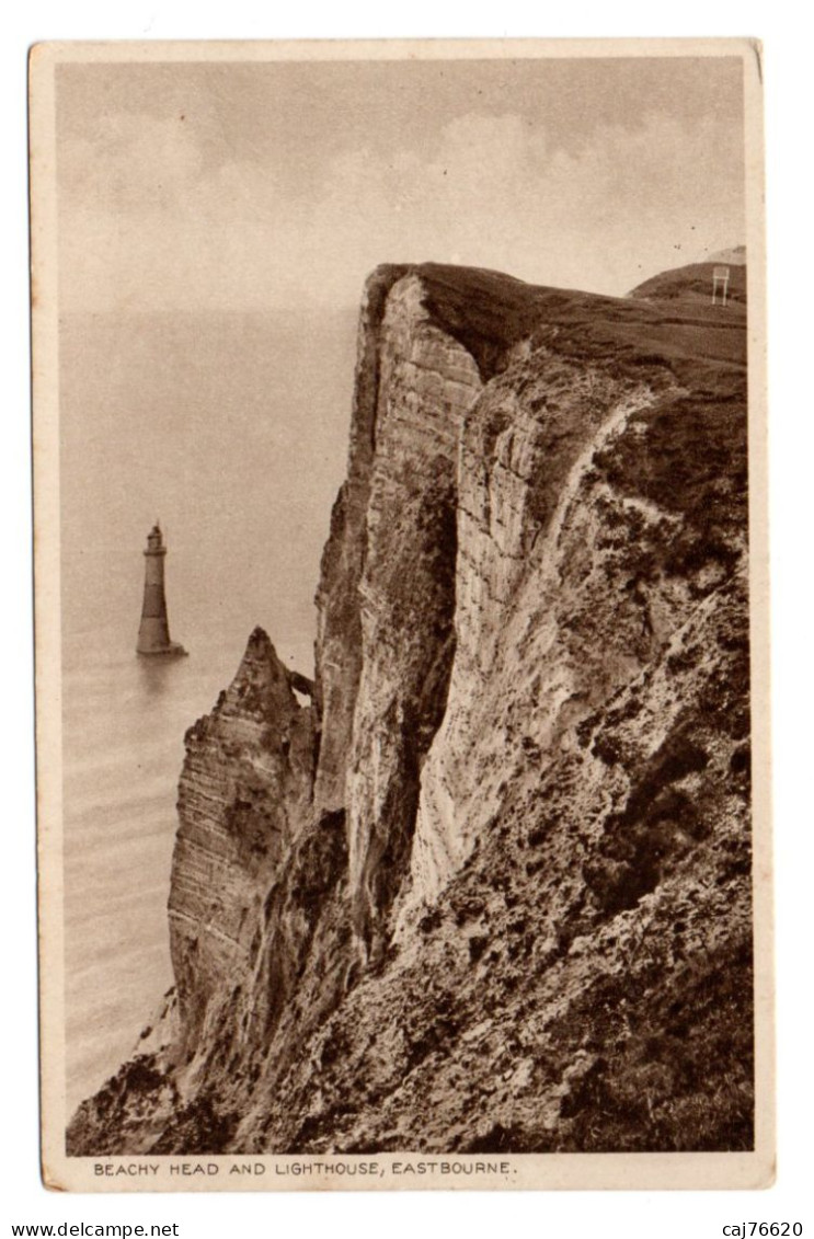 Beachy Head And Lighthouse And , Eastbourne - Eastbourne