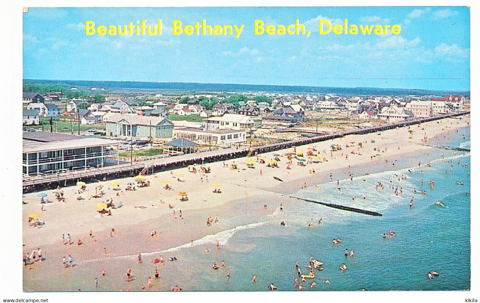 CPSM 9 X 14 Etats Unis USA (107) Delaware BETHANY BEACH  Looking N W - Other & Unclassified