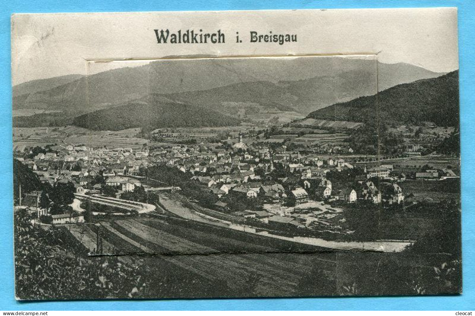 Waldkirch I. Breisgau 1907 Mit Leporello - Waldkirch
