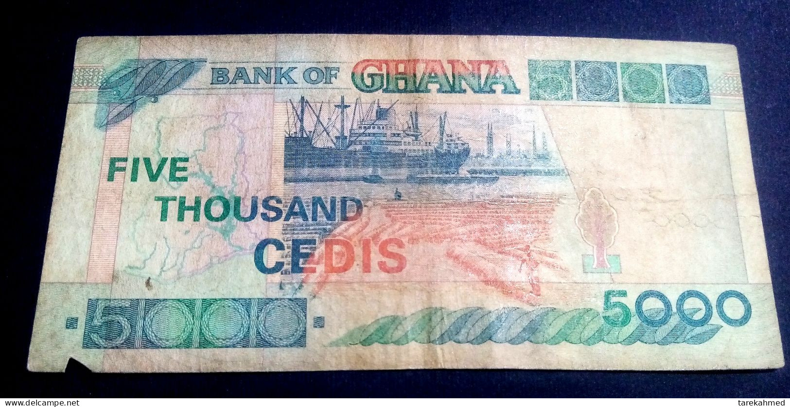 Ghana - 5000 Cedis - 2001, VF - Ghana