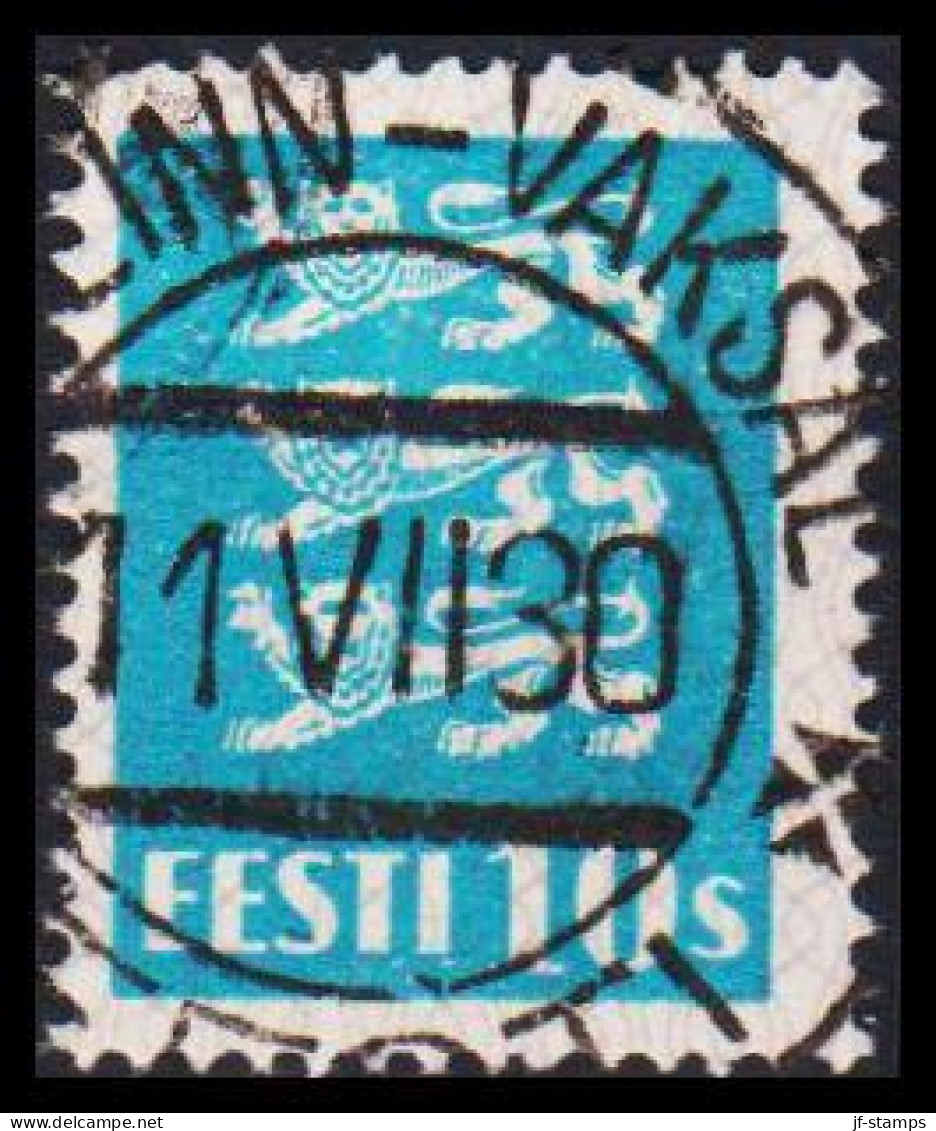 1928. EESTI. COAT OF ARMS 10S. With Luxus Cancel TALLIN-VAKSAL 11 VII 30.  (Michel 79 ) - JF542723 - Estland