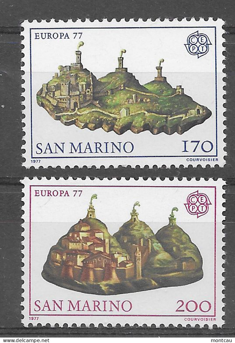 San Marino 1977.  Europa Mi 1131-32  (**) - 1977