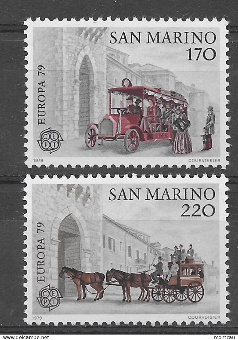 San Marino 1979.  Europa Mi 1172-73  (**) - 1979