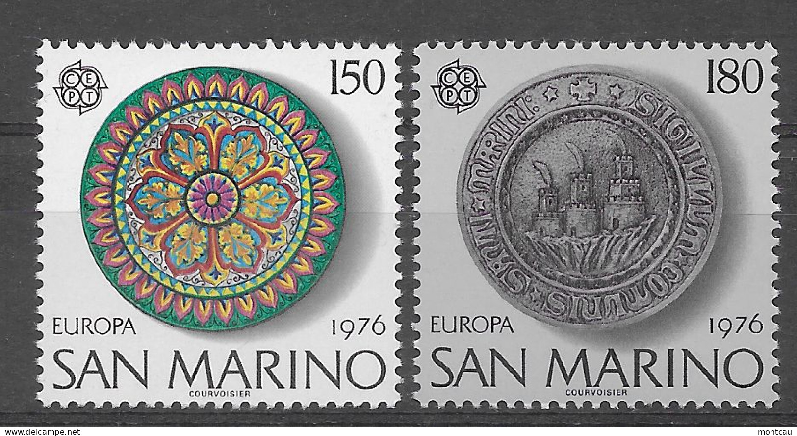 San Marino 1976.  Europa Mi 1119-20  (**) - 1976