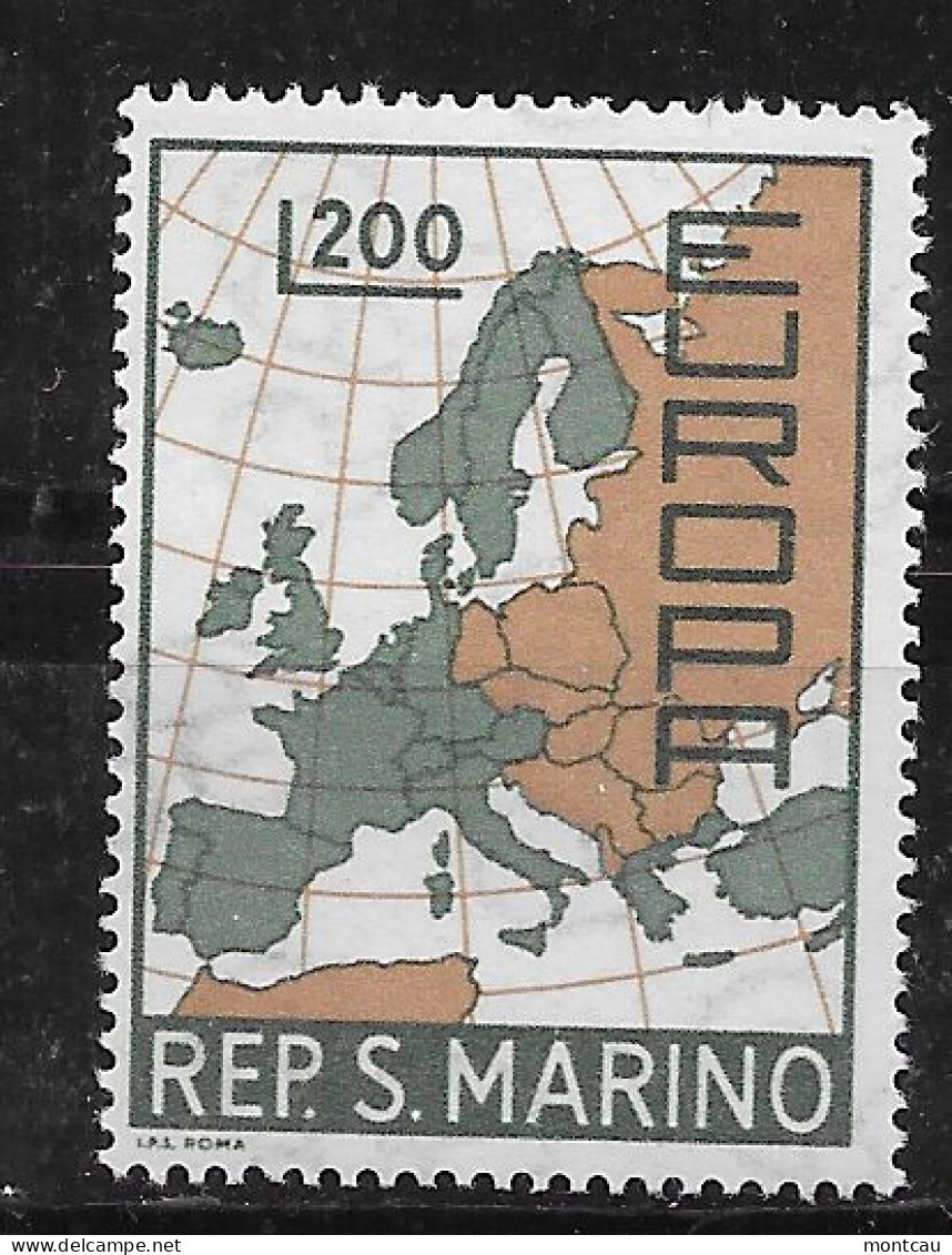 San Marino 1967.  Europa Mi 890  (**) - 1967