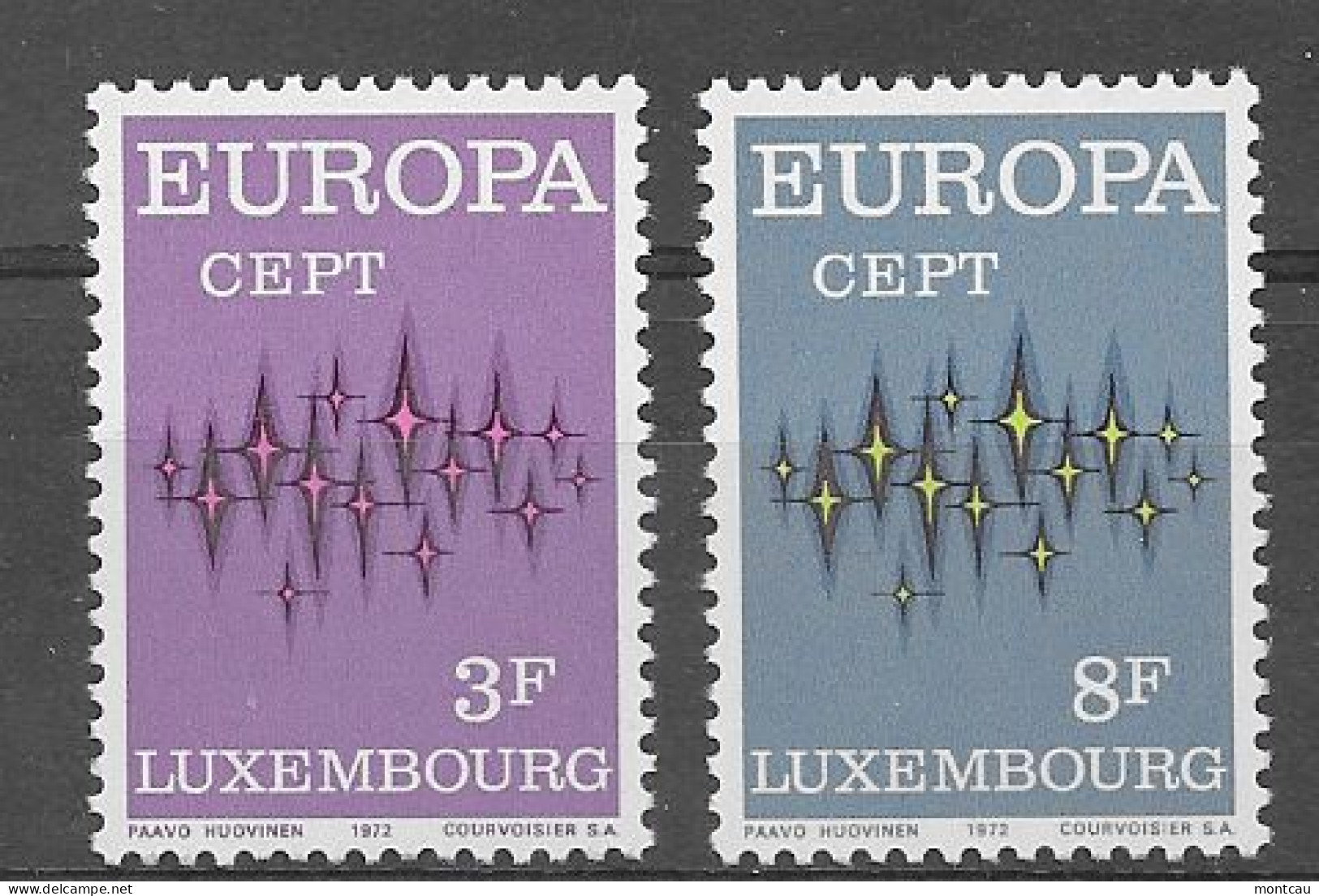 Luxembourg 1972.  Europa Mi 846-47  (**) - 1972