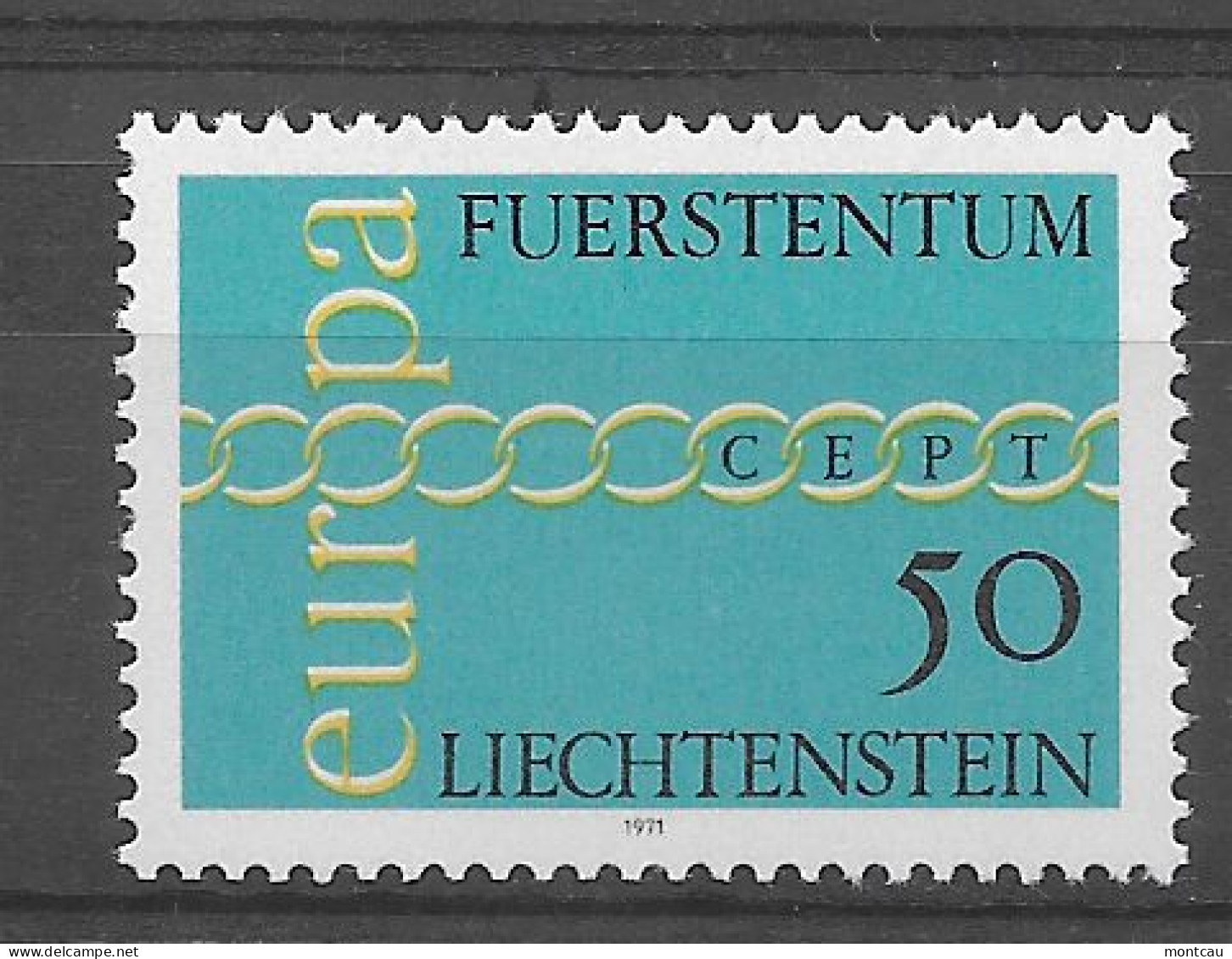 Liechtenstein 1971.  Europa Mi 545  (**) - 1971