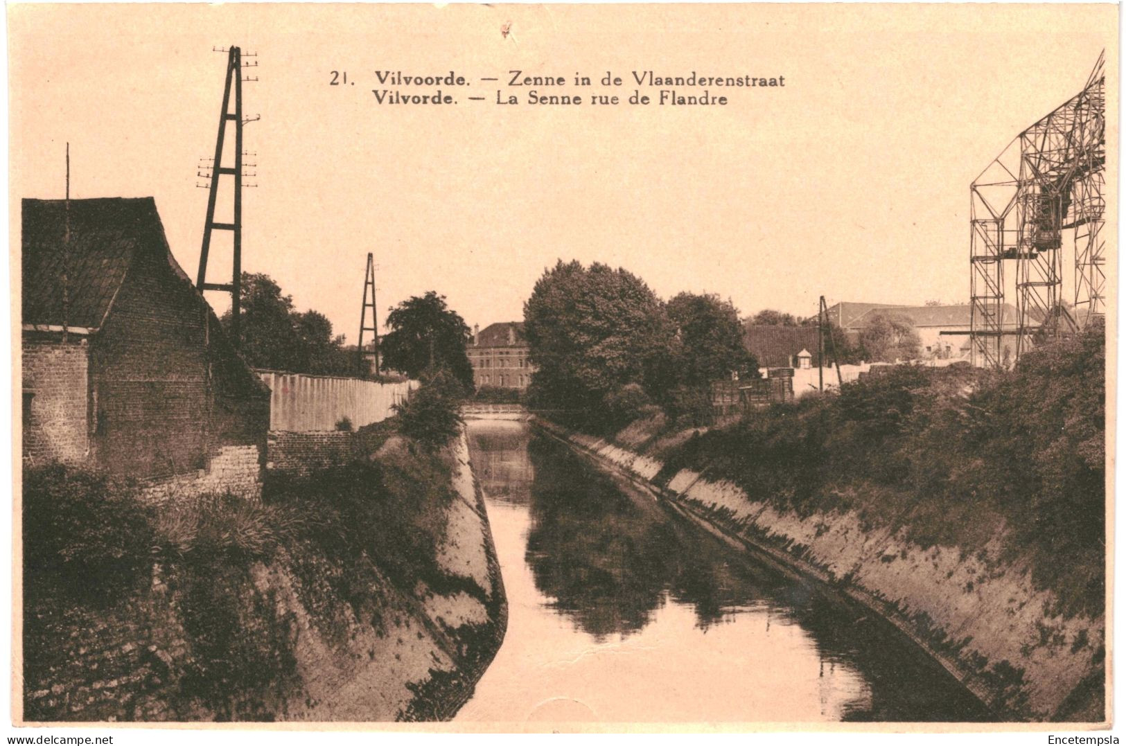 CPA Carte Postale Belgique  Vilvorde La Senne Rue De Flandre  VM77504ok - Vilvoorde