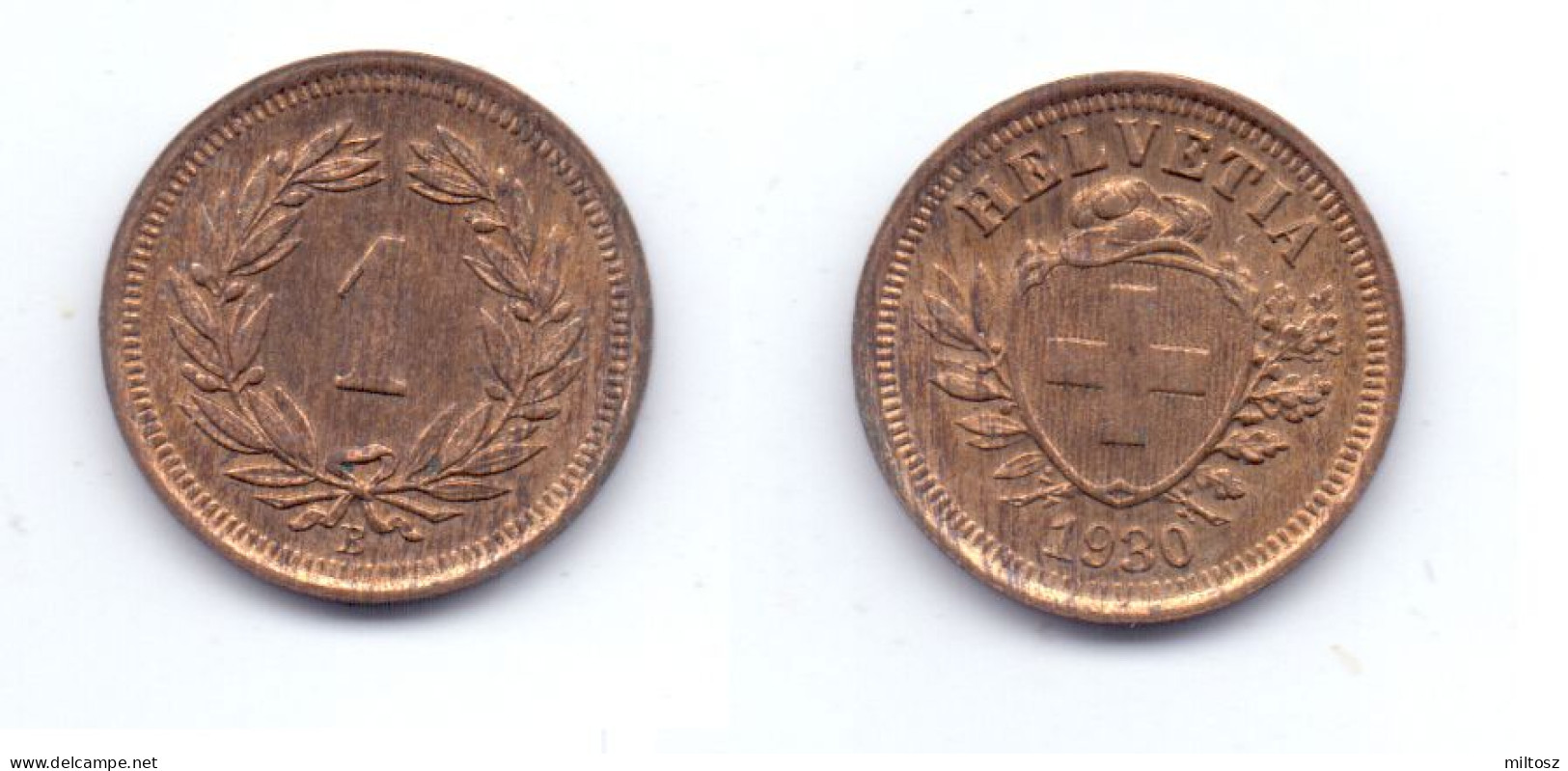 Switzerland 1 Rappen 1930 - 1 Centime / Rappen