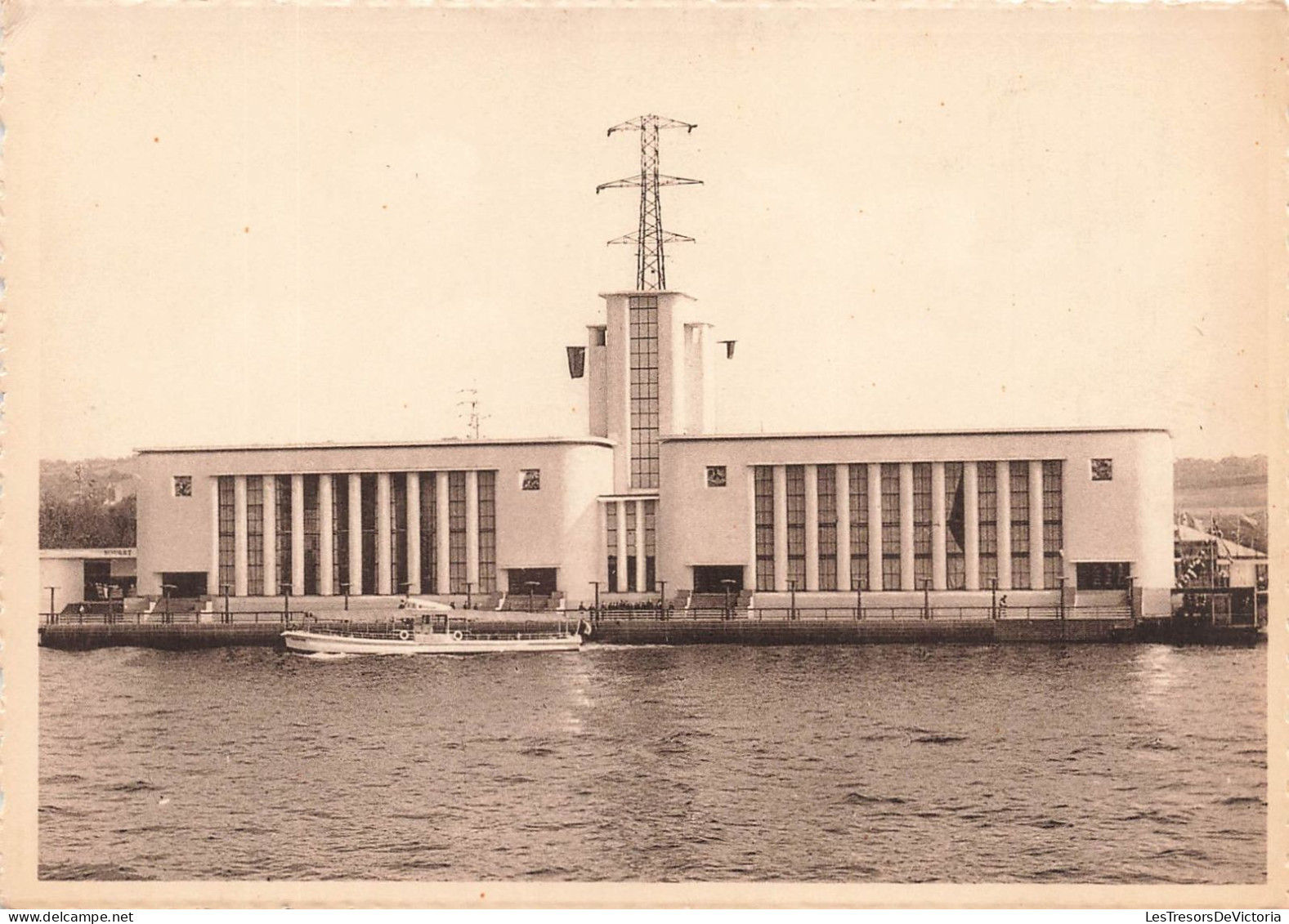 BELGIQUE - Vue Générale De L'entrée Du Palais Des Sports N 1 (Cité Lacustre)- Carte Postale Ancienne - Liege