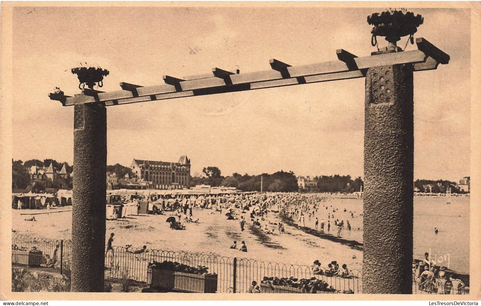 FRANCE - Le Pouliguen - La Plage - Animé - Carte Postale Ancienne - Le Pouliguen