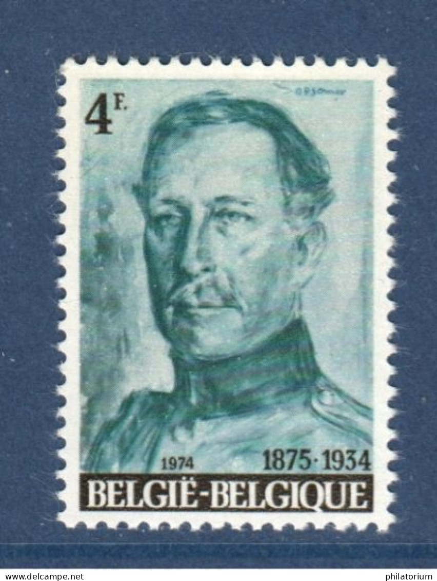 Belgique België, **, Yv 1697, Mi 1756, SG 2340, Albert I Par Isidoor Opsomer, - Neufs