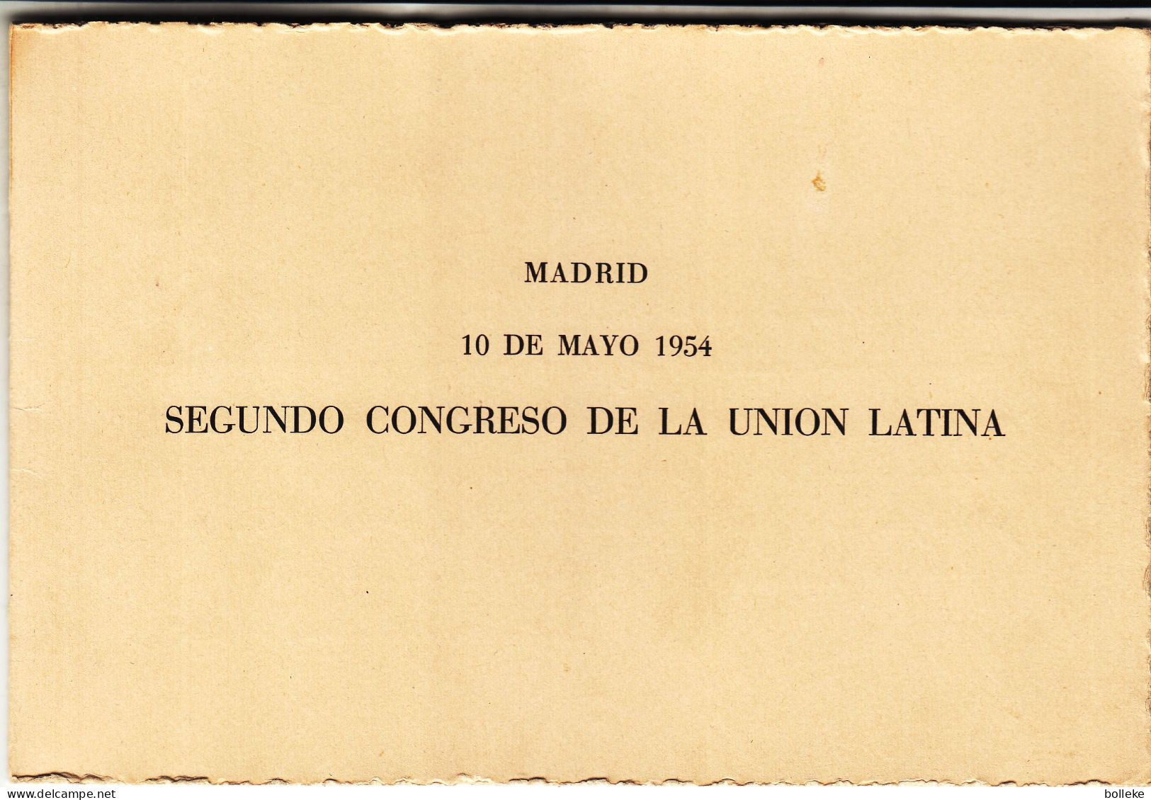 Roumanie - Timbres De 1954 - émis Par La Communauté Roumaine En Espagne - Armoiries - - Cartas & Documentos