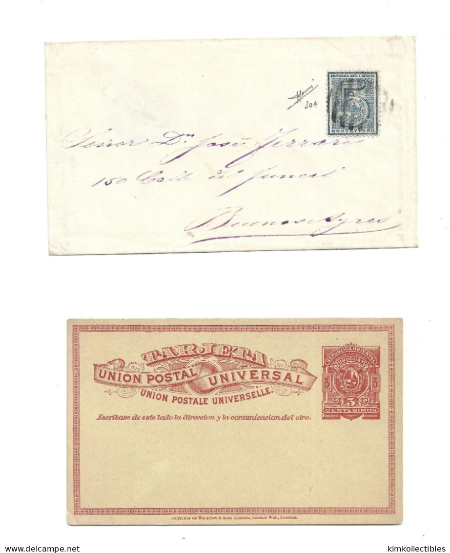 URUGUAY - POSTAL HISTORY LOT - Uruguay