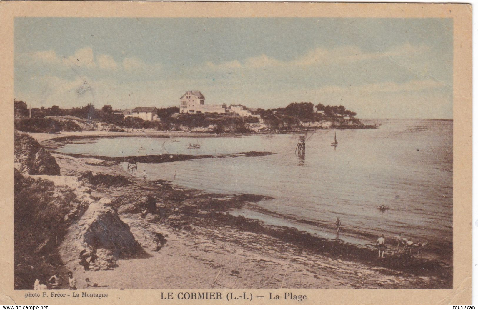 LE CORMIER  -  LA PLAINE SUR MER  -  LOIRE-ATLANTIQUE  -  (44)  -  CPA DE 1948. - La-Plaine-sur-Mer