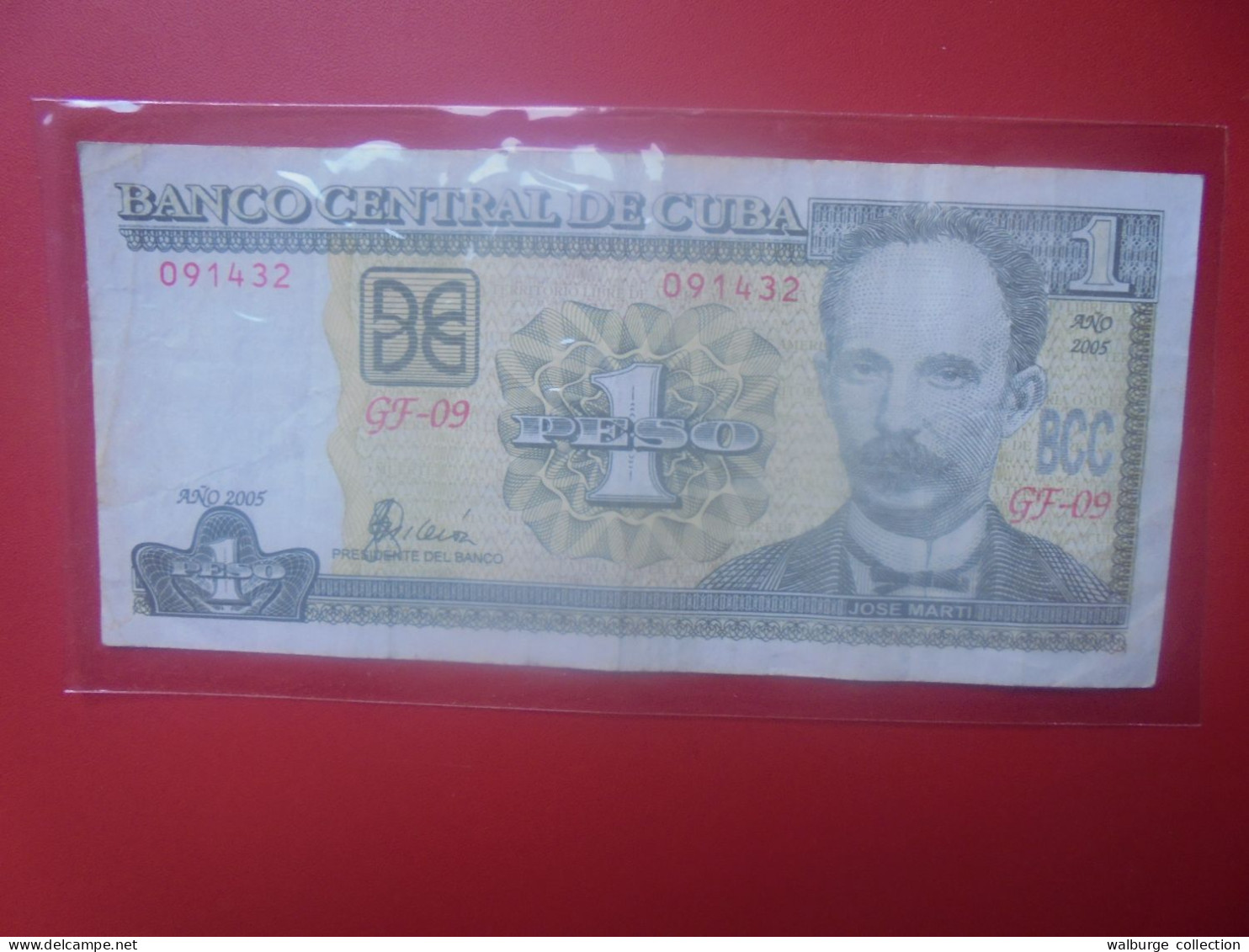 CUBA 1 PESO 2005 Circuler(B.33) - Cuba