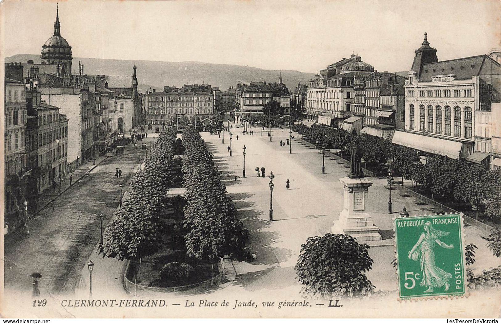 FRANCE - Clermont Ferrand - Vue Générale De La Place De Jaude - LL - Carte Postale Ancienne - Clermont Ferrand