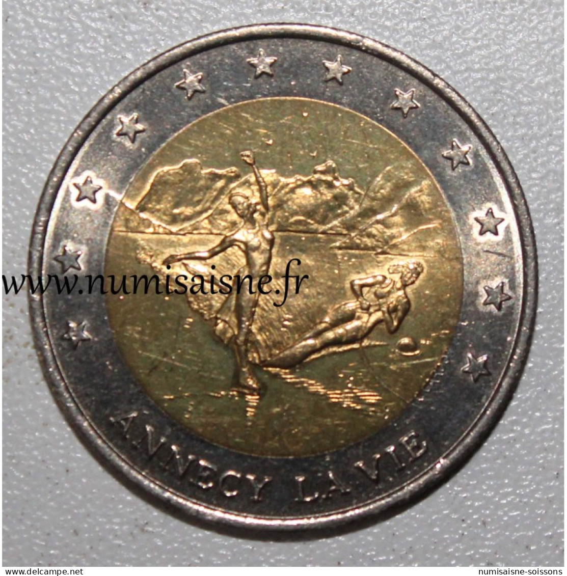 74 - ANNECY - EURO DES VILLES - 10 EURO - Du 16/12/1997 Au 15/01/1998 - Palais De L'Isle - SUP - Privatentwürfe