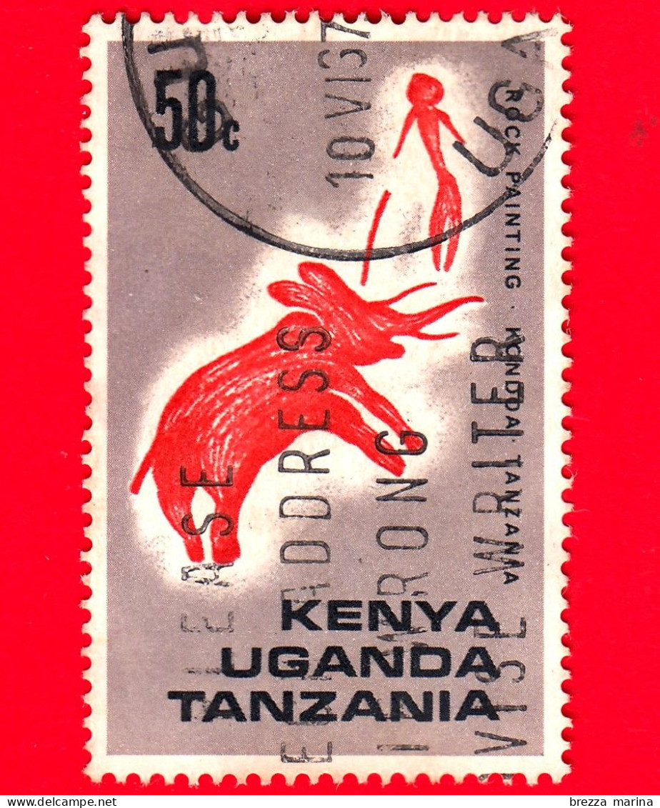 Kenya - Uganda - Tanzania - Usato - 1967 - Reperti Archeologici - 50 - Kenya, Uganda & Tanzania