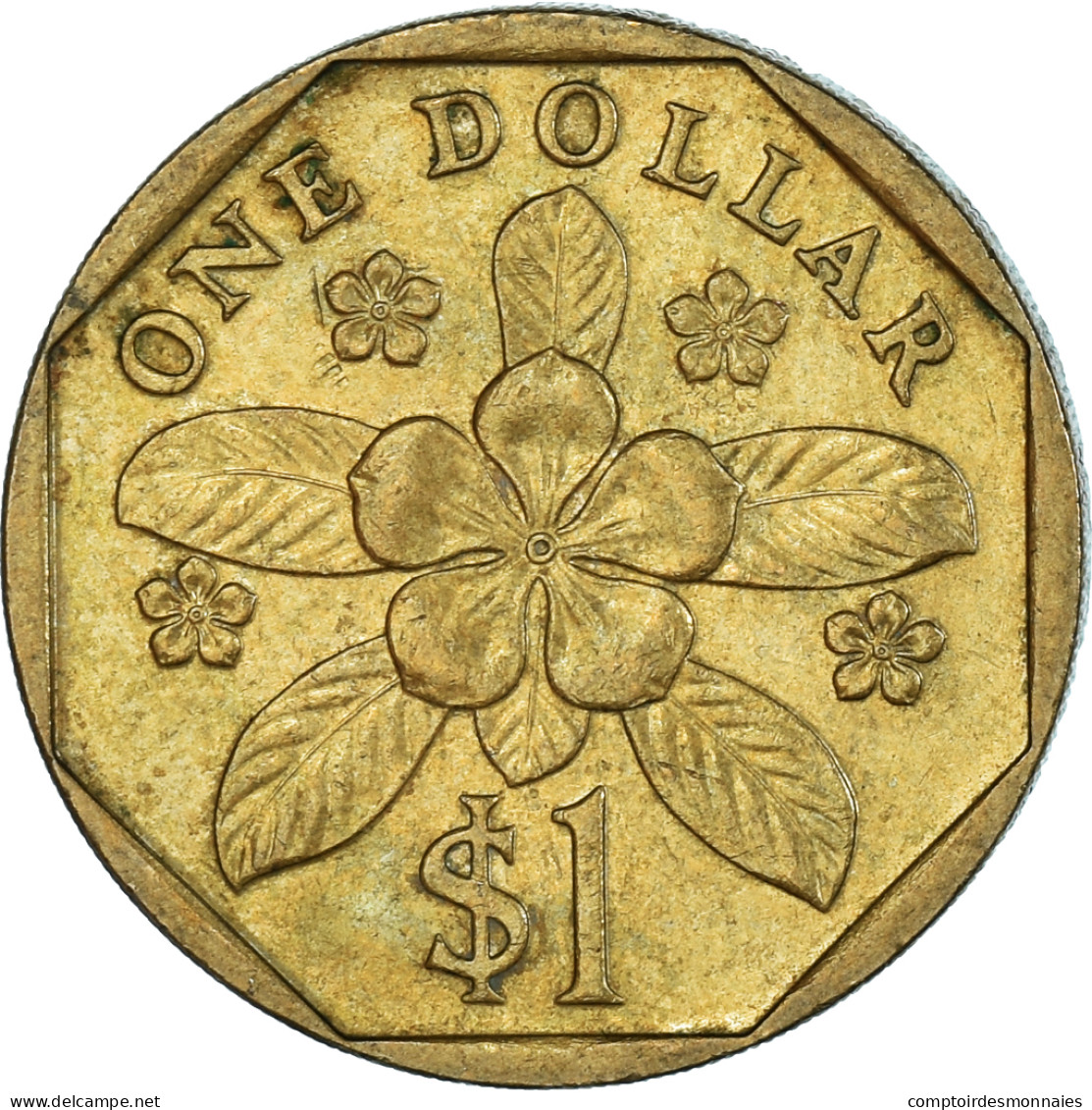 Monnaie, Singapour, Dollar, 1989 - Singapore