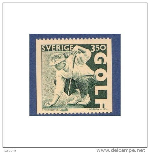 GOLF LPGA SORENSTAM SWEDEN SUEDE SCHWEDEN 1996 MNH(**) Mi 1963 F 1967 - Golf