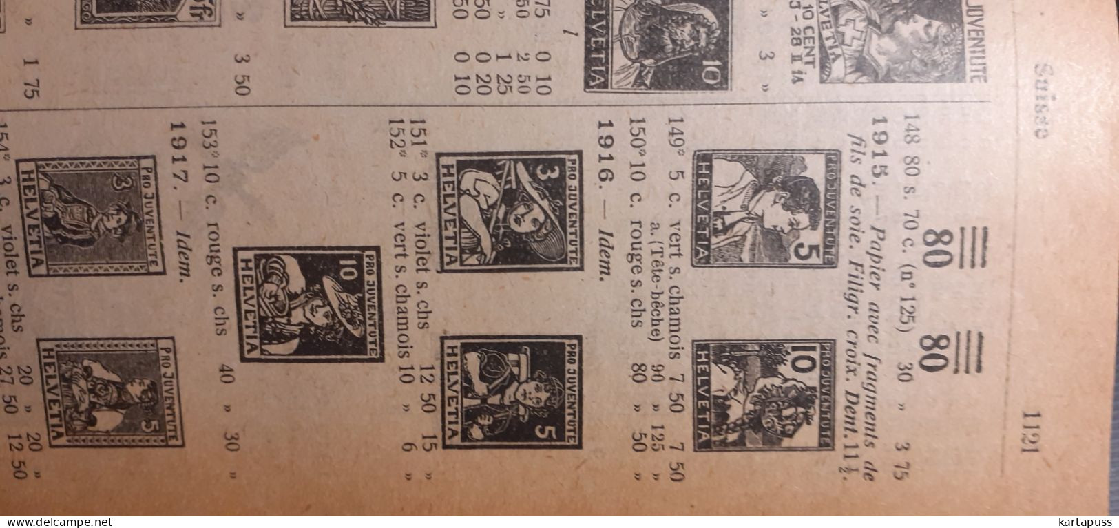 Catalogue De Timbres Postes Yvert & Tellier Champion 1929 - Frankrijk