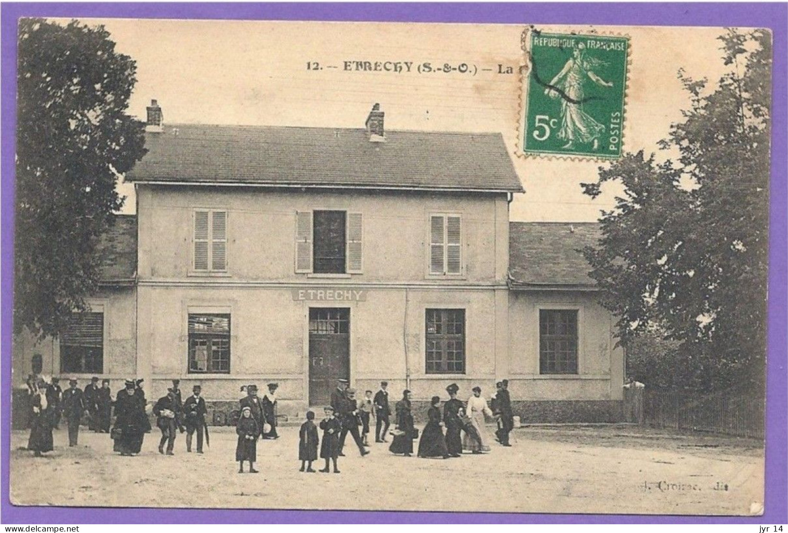 ETRECHY  La Gare - Etrechy