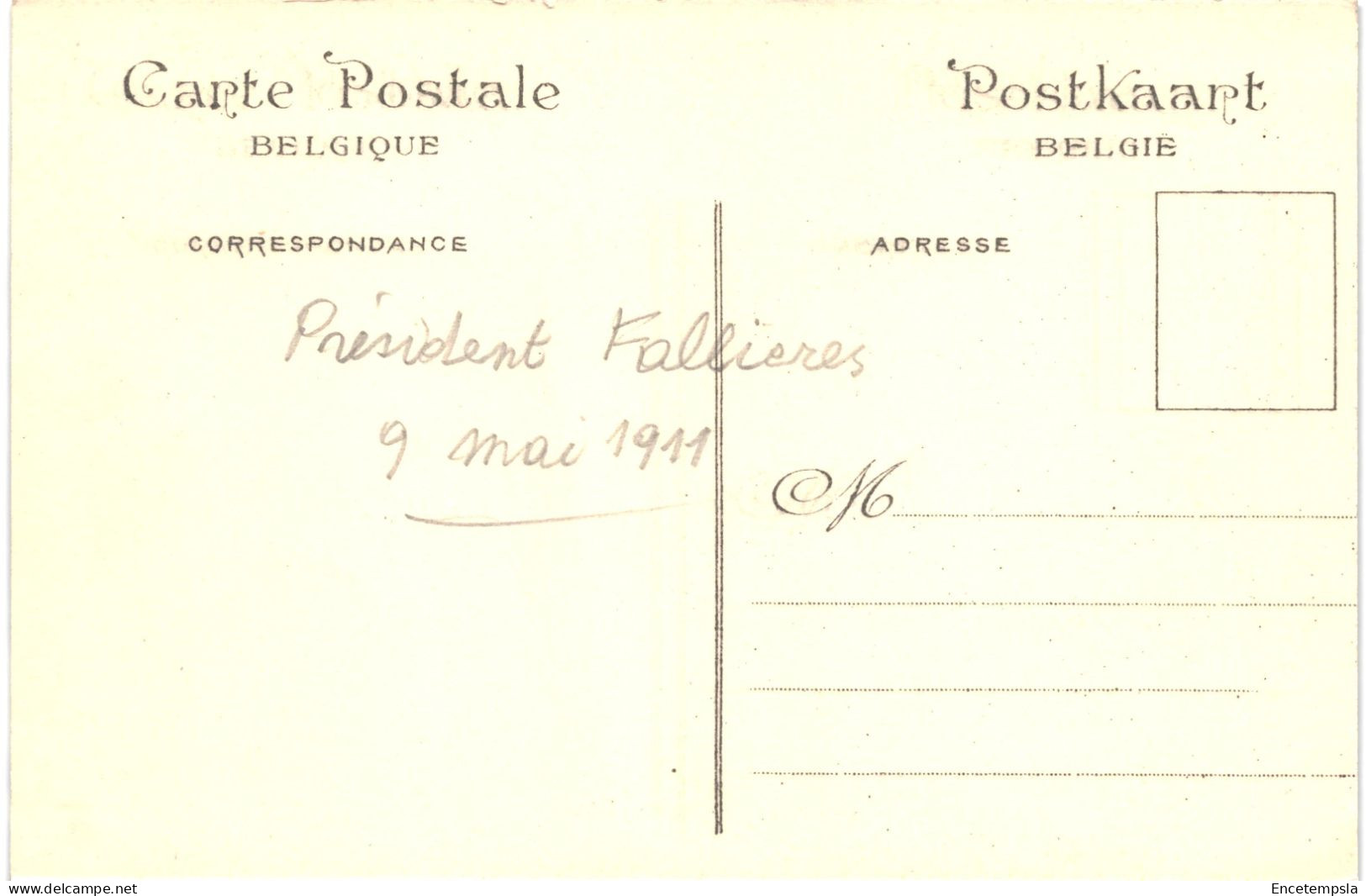 CPA Carte Postale Belgique Bruxelles Visite Du Président De La République Française (Fallières) 1911   VM77527 - Feesten En Evenementen