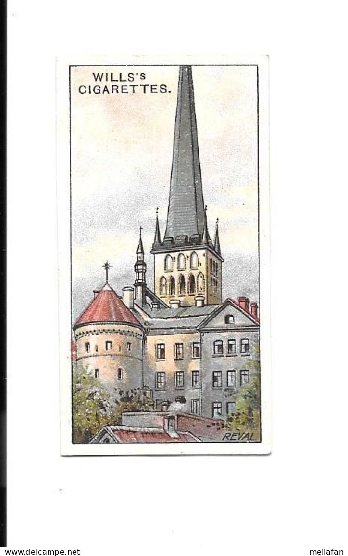 DK44 - CARTES CIGARETTES WILLS - GEMS OF RUSSIAN ARCHITECTURE - REVAL - TALLINN - ESTONIE - Wills