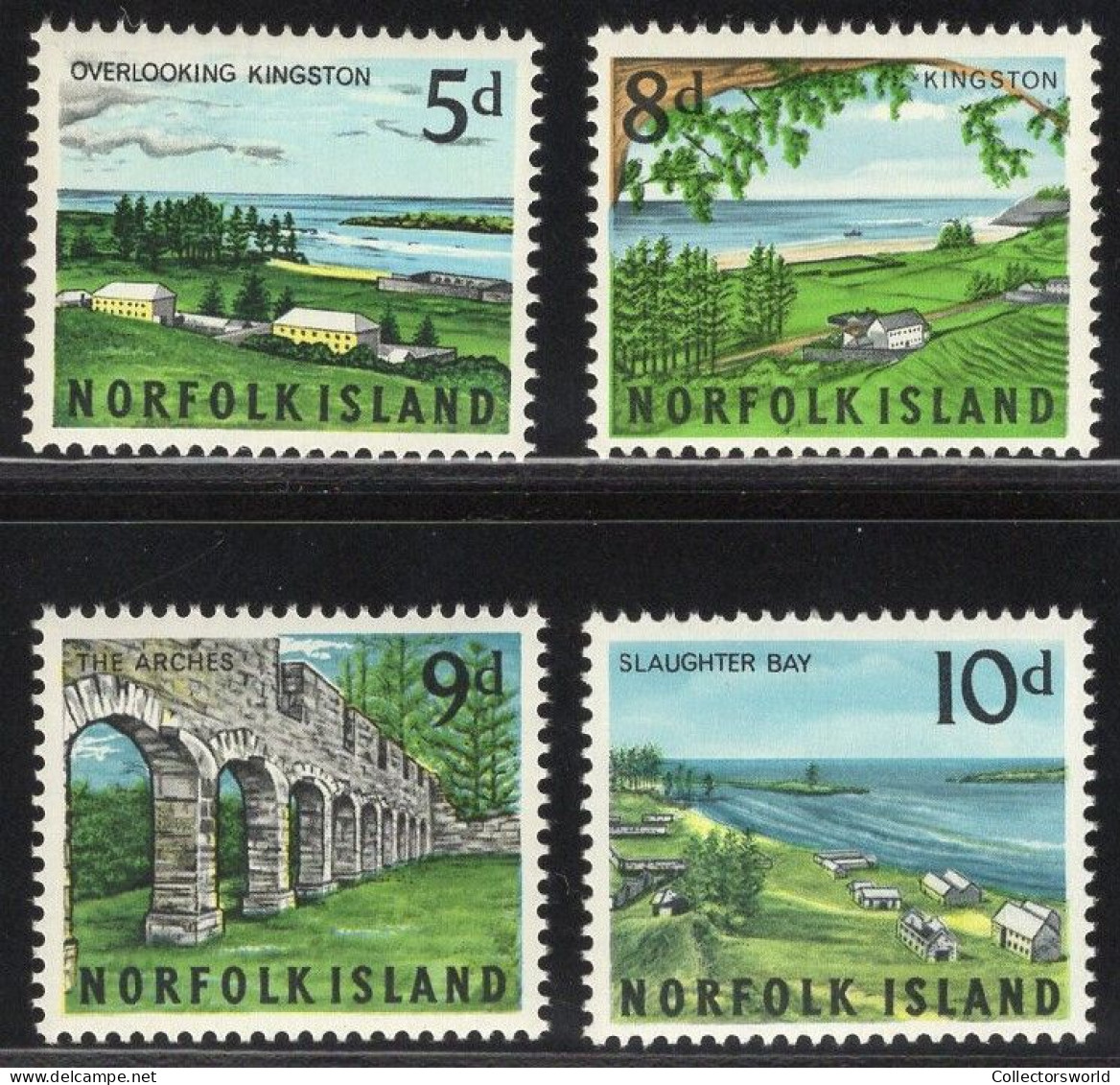 Norfolk Island 1964 Serie 4v Scenery MNH - Norfolk Island