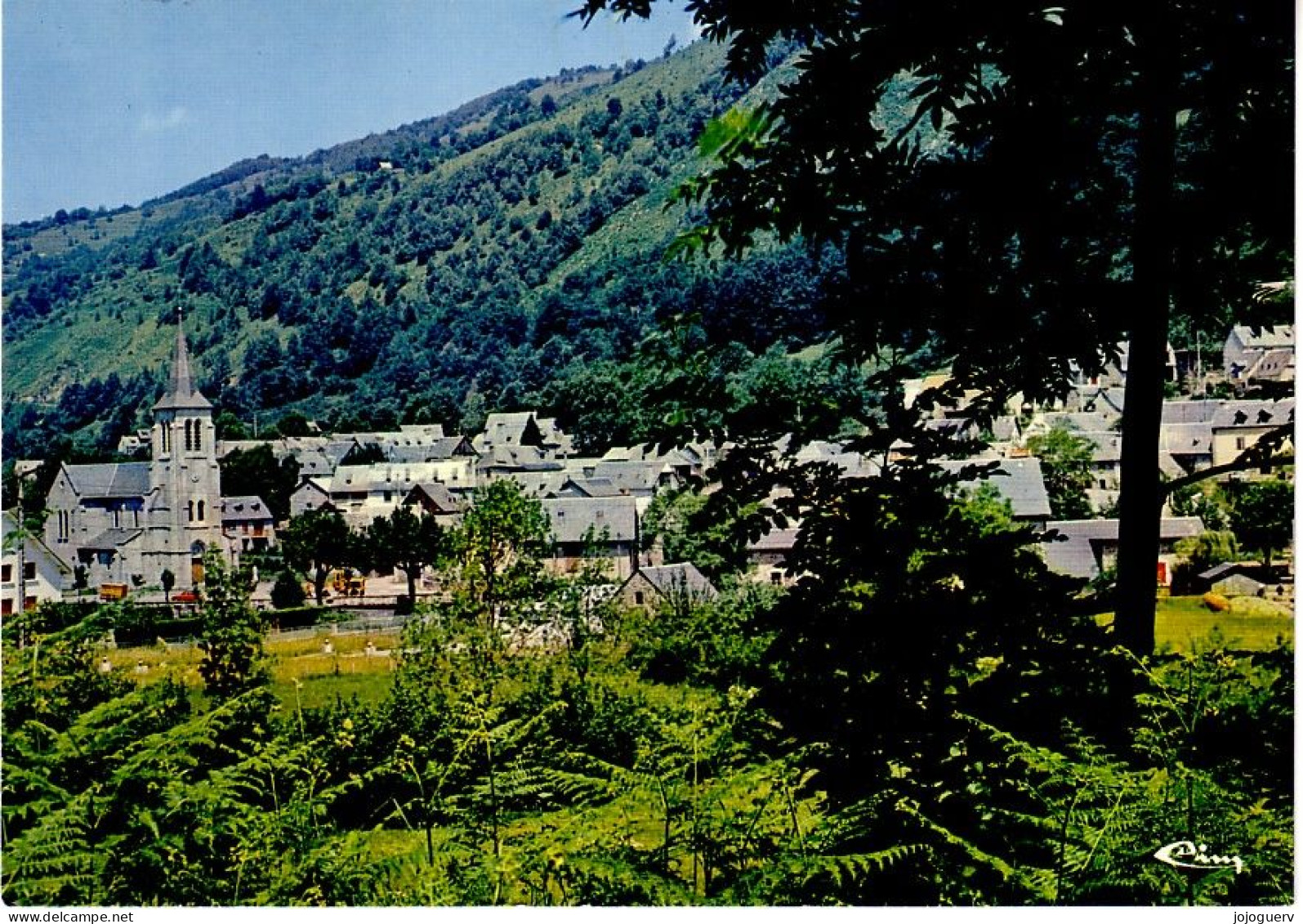 Borderes Louron Le Village ( église ;  Près D'Arreau - Borderes Louron