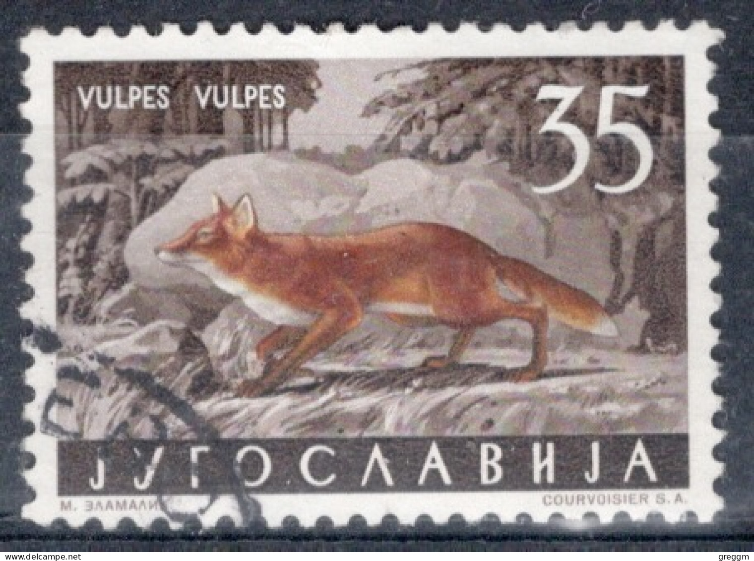 Yugoslavia 1960 Single Local Fauna - Mammals In Fine Used. - Used Stamps