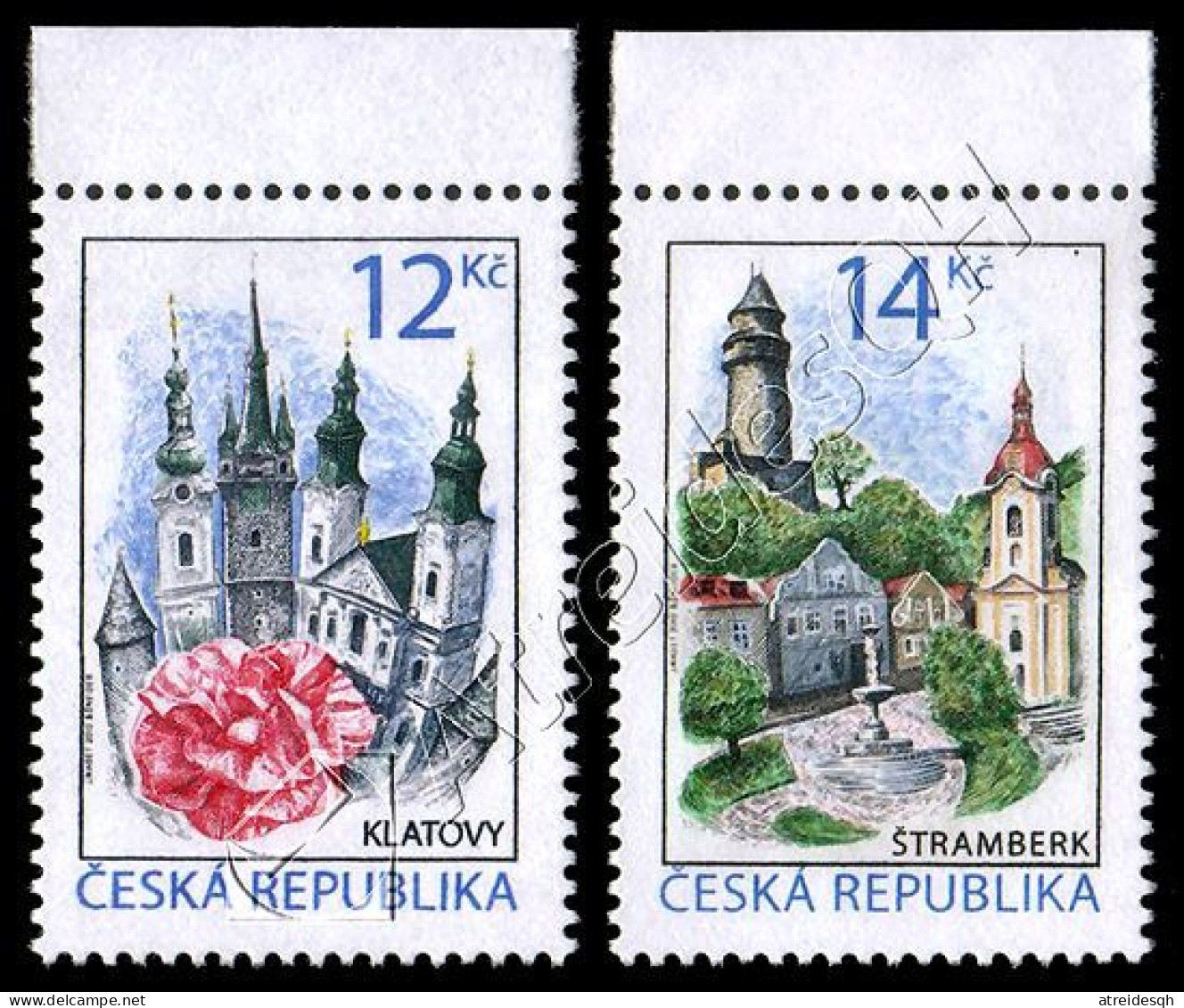 [Q] Rep. Ceca / Czech Rep. 2010: Bellezze Architettoniche / Beauties Of Our Country ** - Unused Stamps